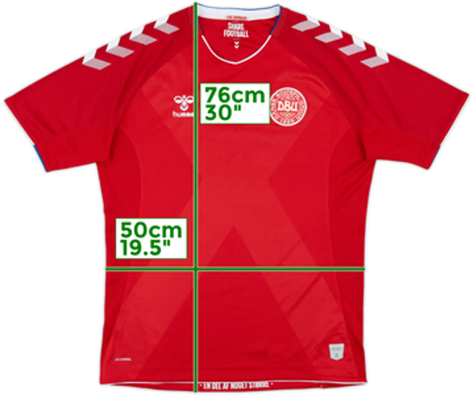 2018-19 Denmark Home Shirt - 9/10 - (L)