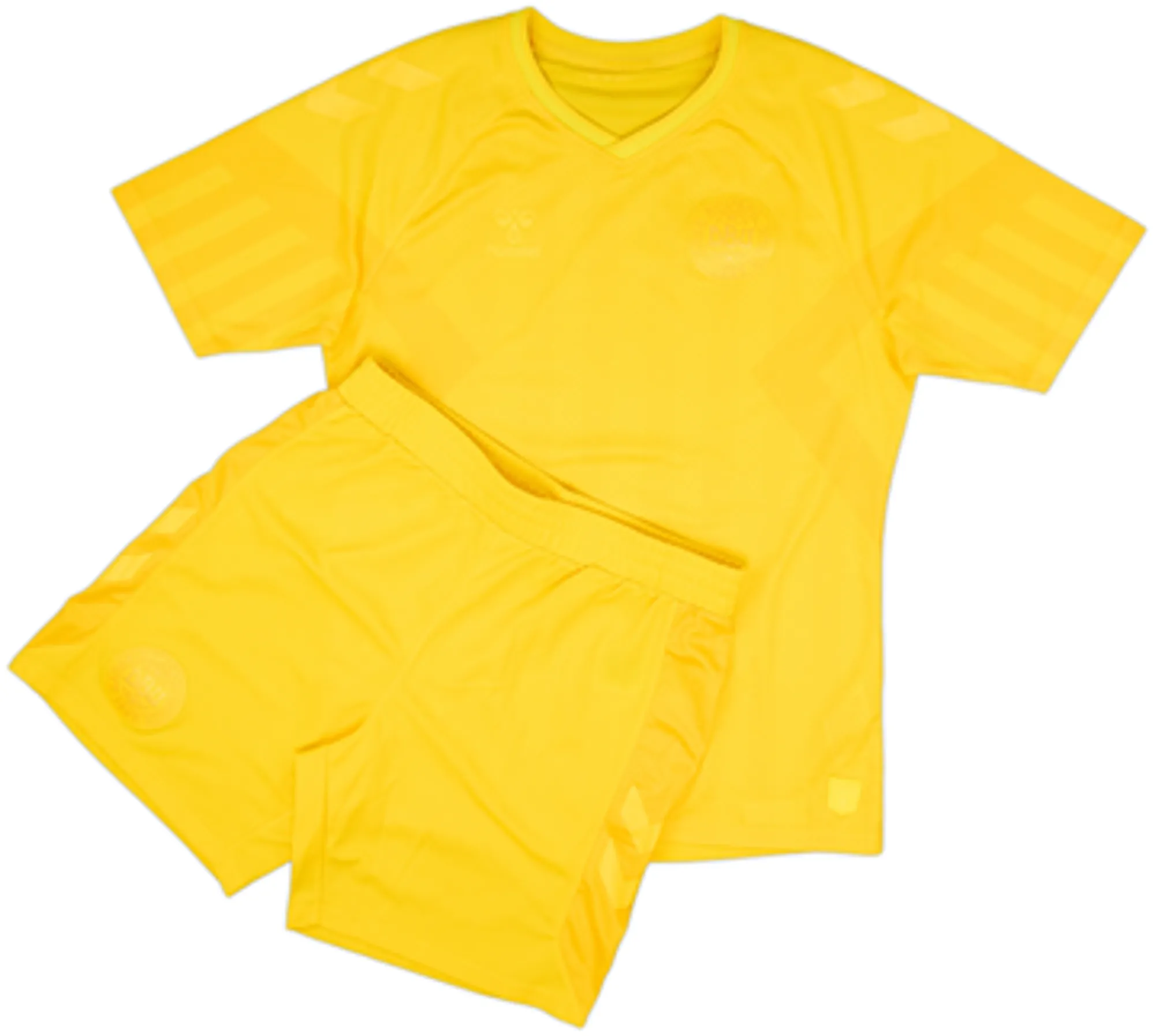 2022-23 Denmark GK S/S Shirt & Shorts - 9/10 - (M)