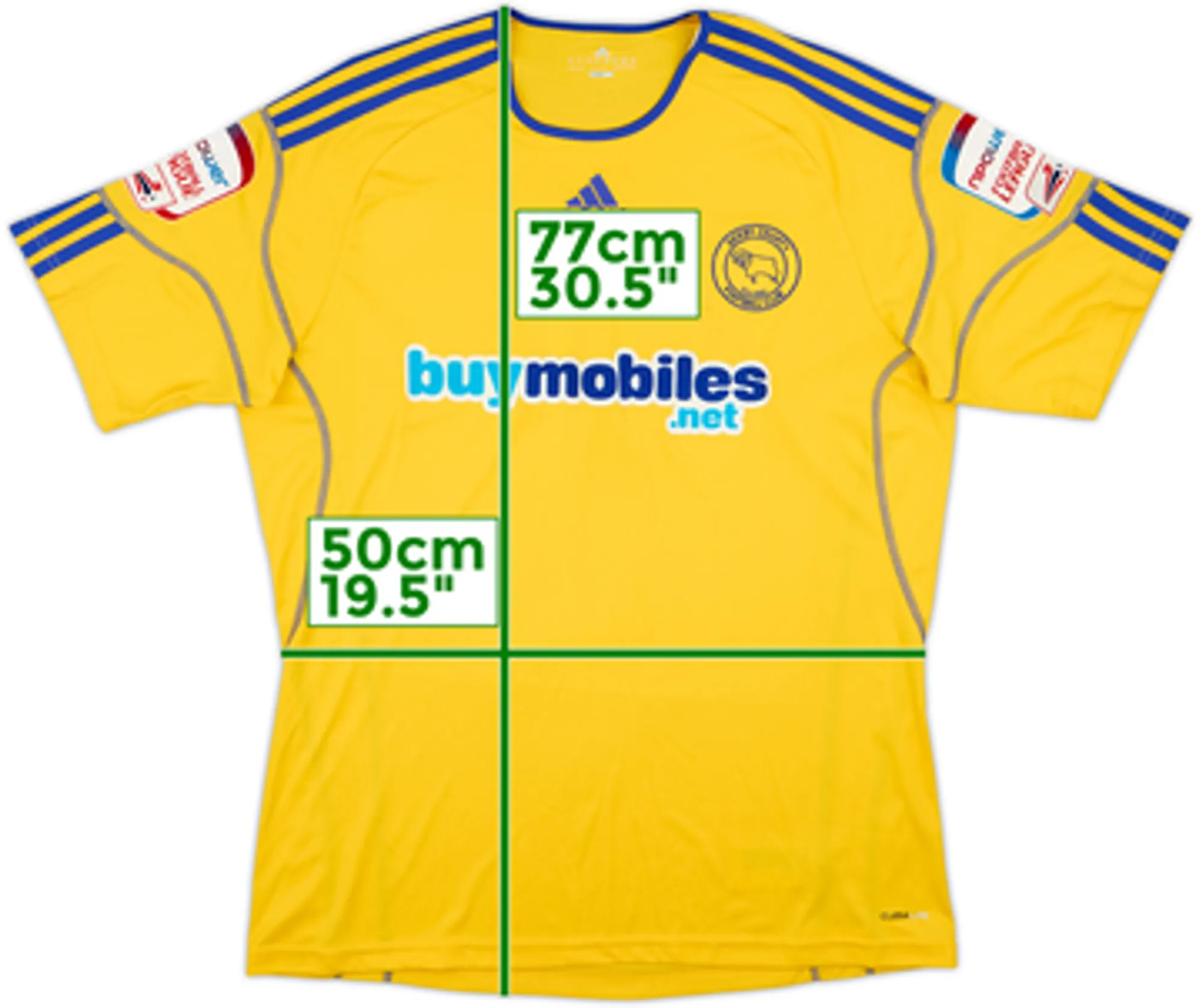 2010-11 Derby County Away Shirt - 8/10 - (XXL)