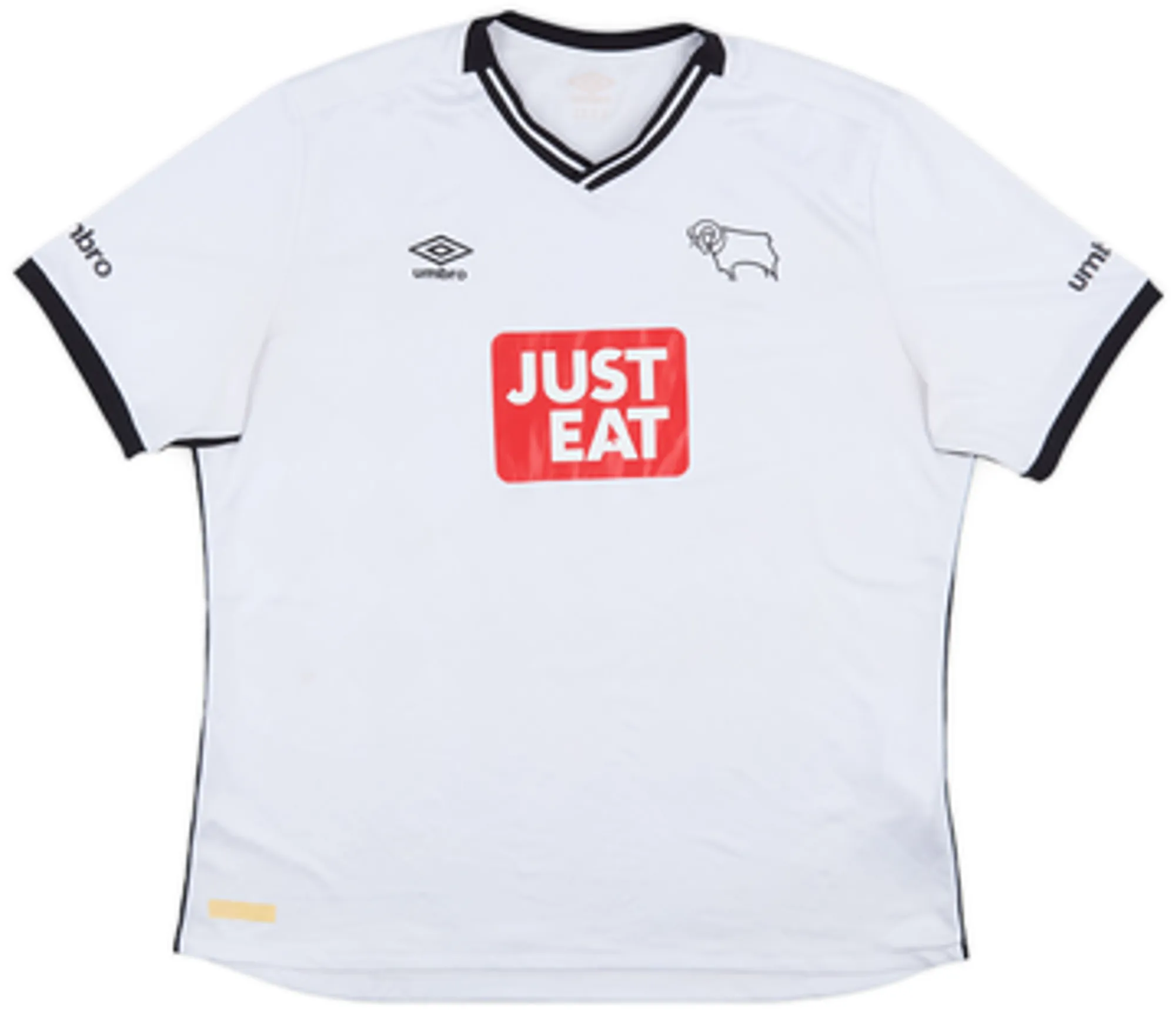 2015-16 Derby County Home Shirt - 8/10 - (L.Boys)