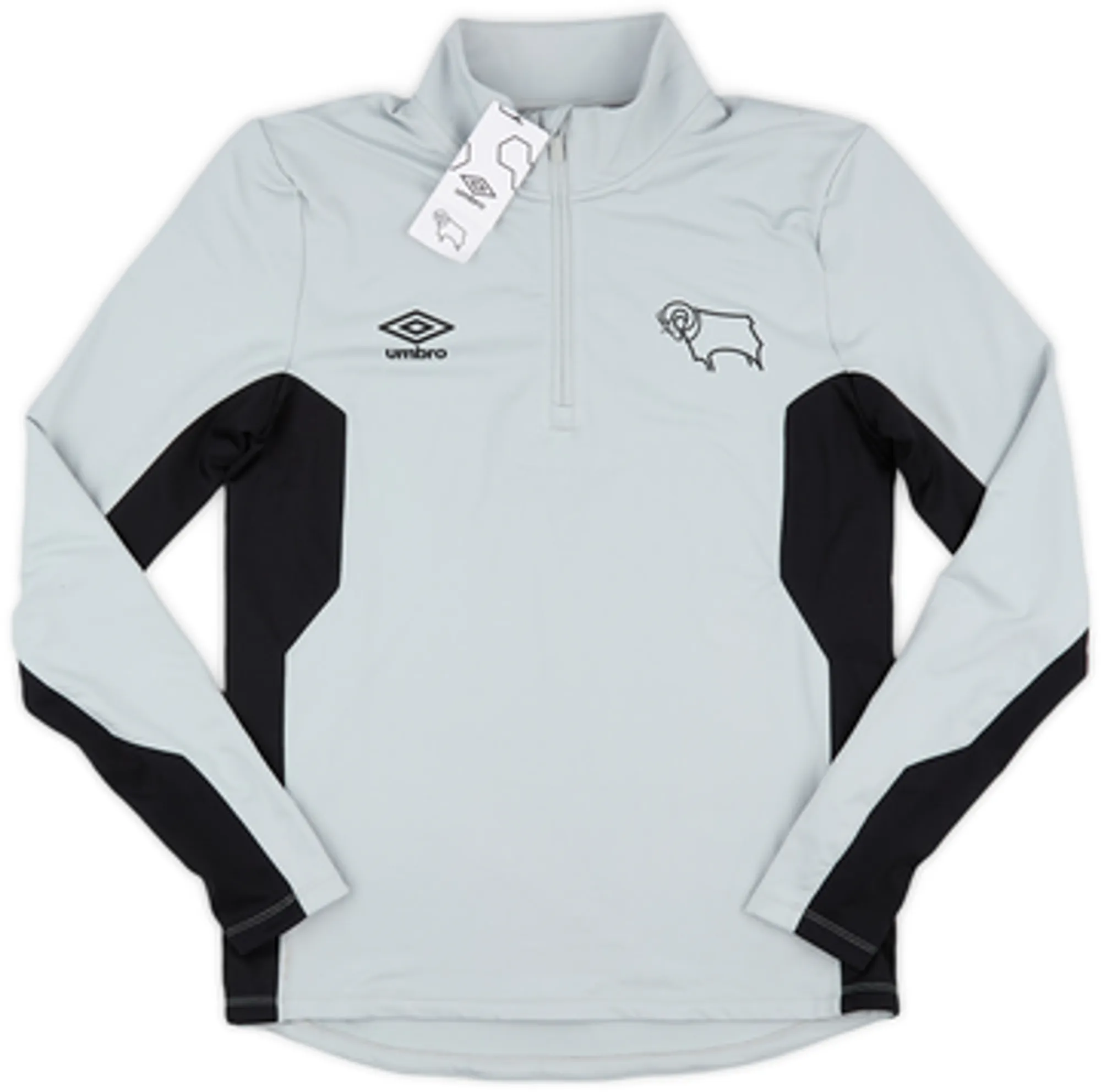2015-16 Derby County Umbro 1/4 Zip Training Top (S)