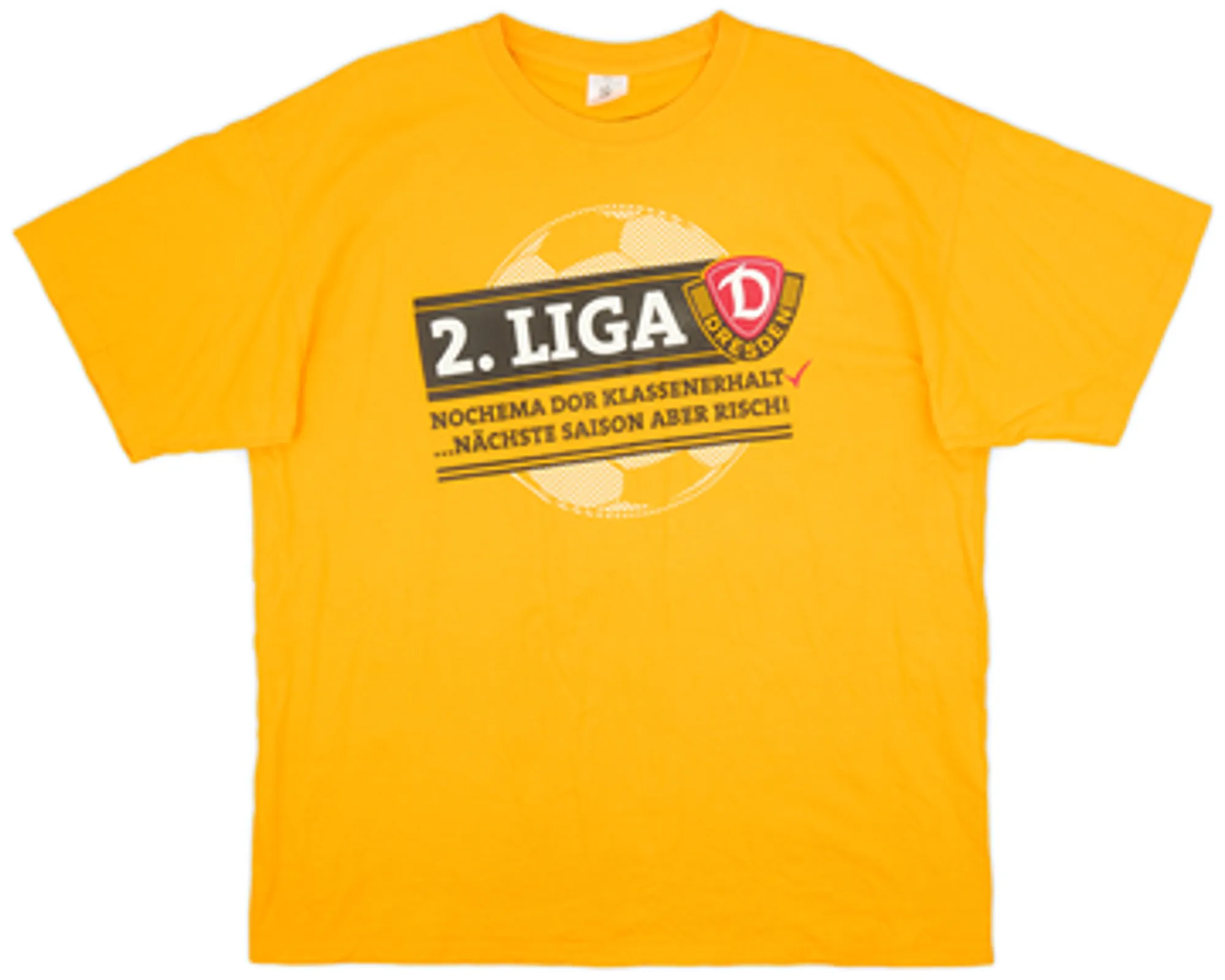 2013-14 Dynamo Dresden Graphic Tee - 9/10 - (XXL)