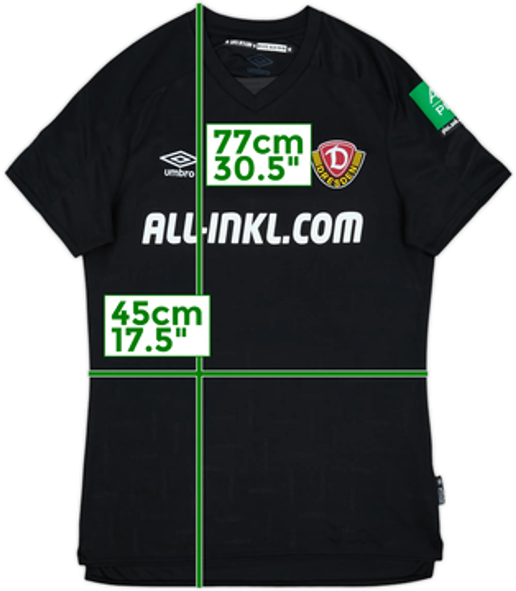 2021-22 Dynamo Dresden Away Shirt - 10/10 - (S)