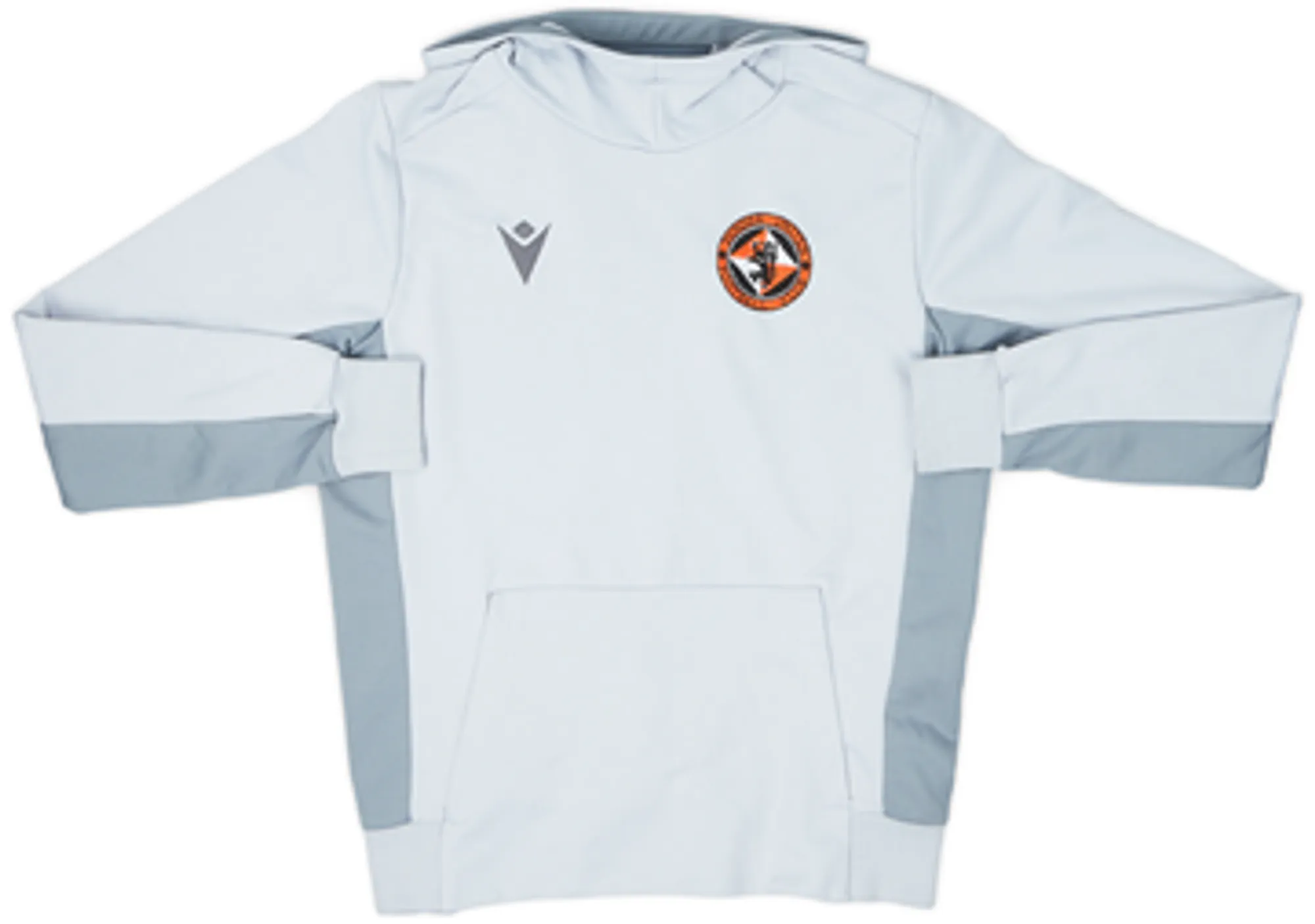 2020-21 Dundee United Macron Hooded Drill Top - 8/10 - (M)