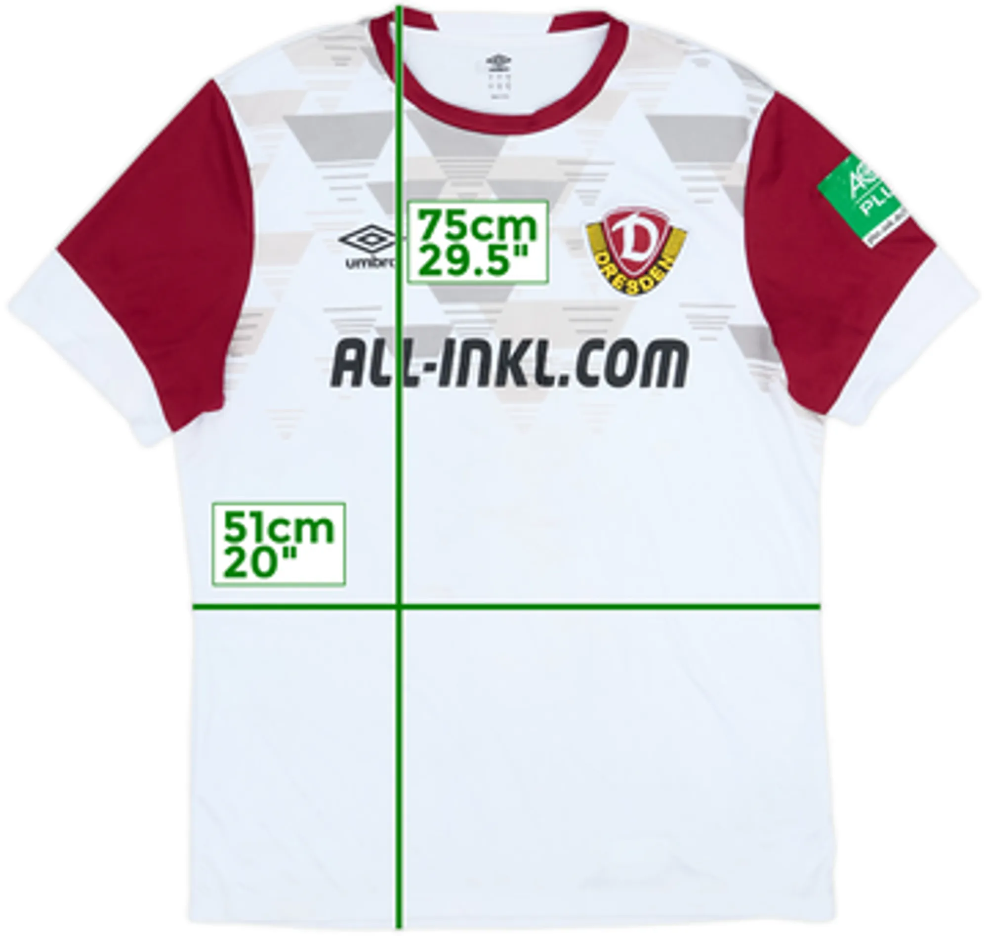 2021-22 Dynamo Dresden Third Shirt - 5/10 - (L)