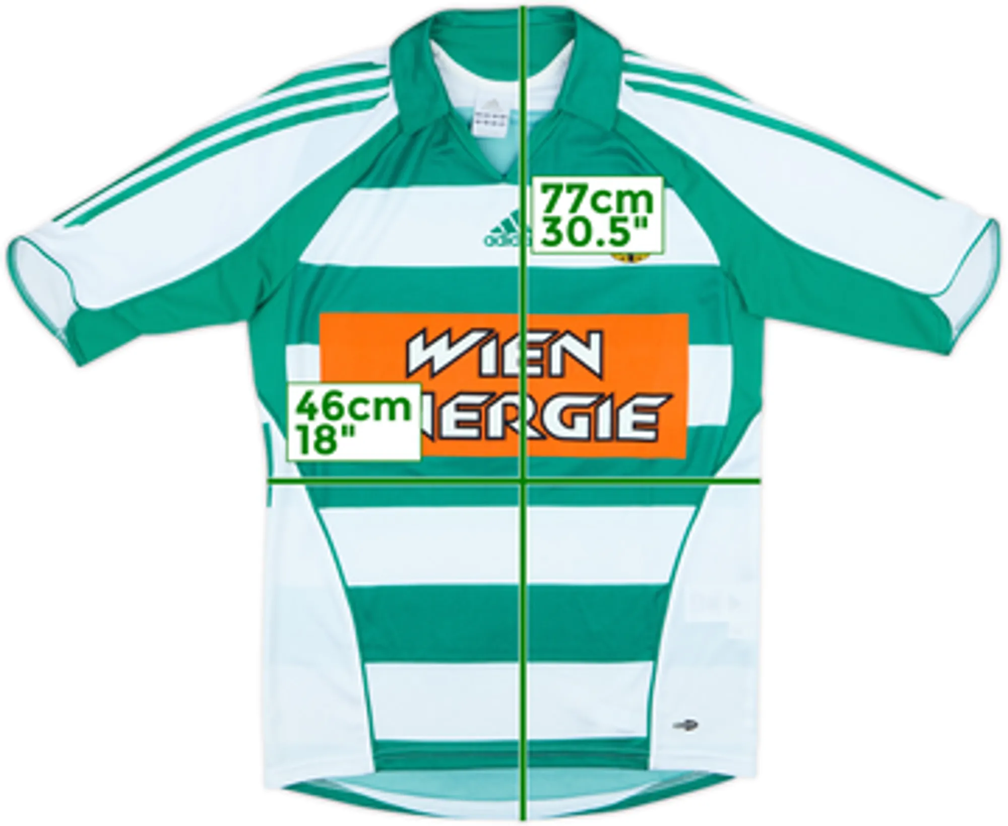 2005-06 Rapid Vienna Home Shirt - 9/10 - (S)