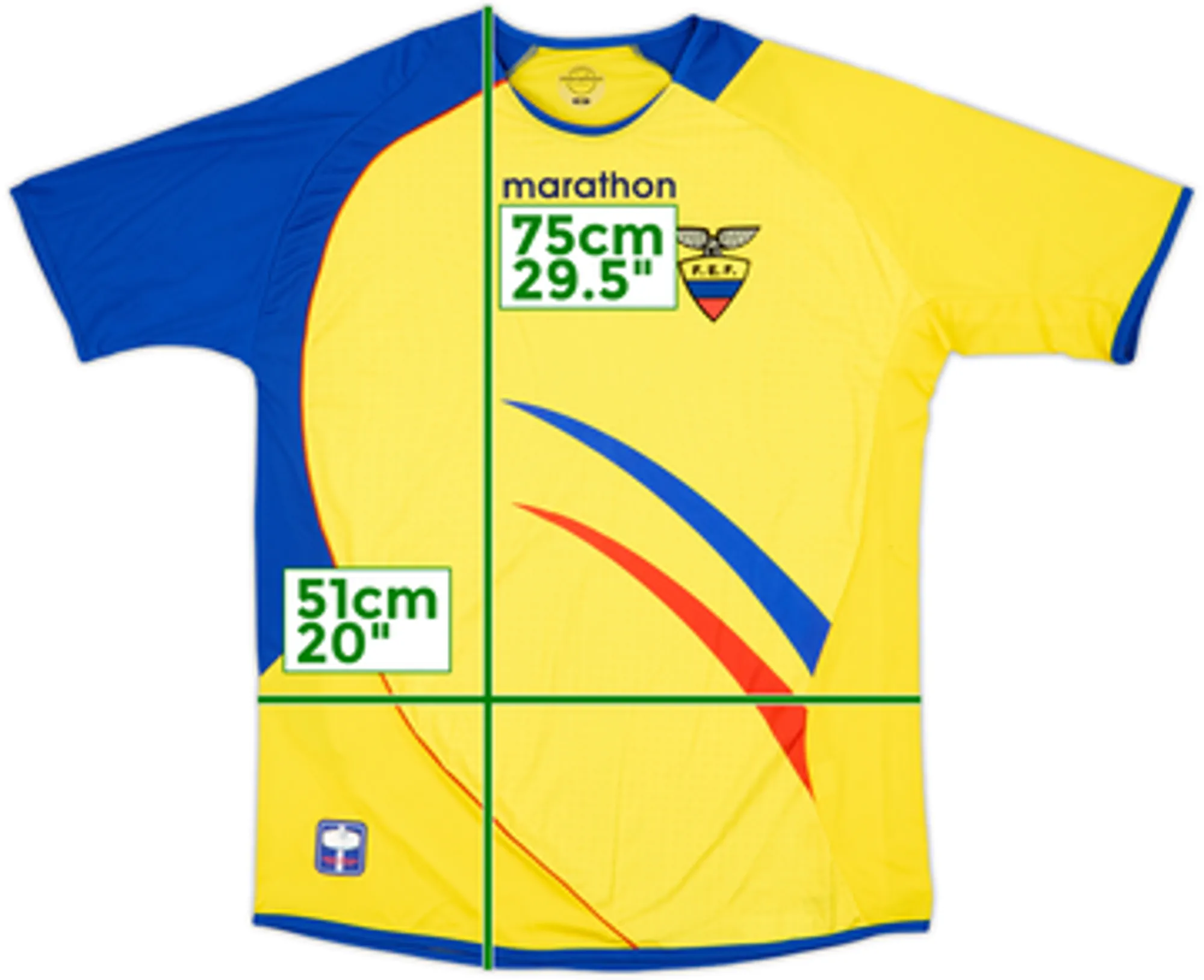 2006-07 Ecuador Home Shirt - 6/10 - (S)