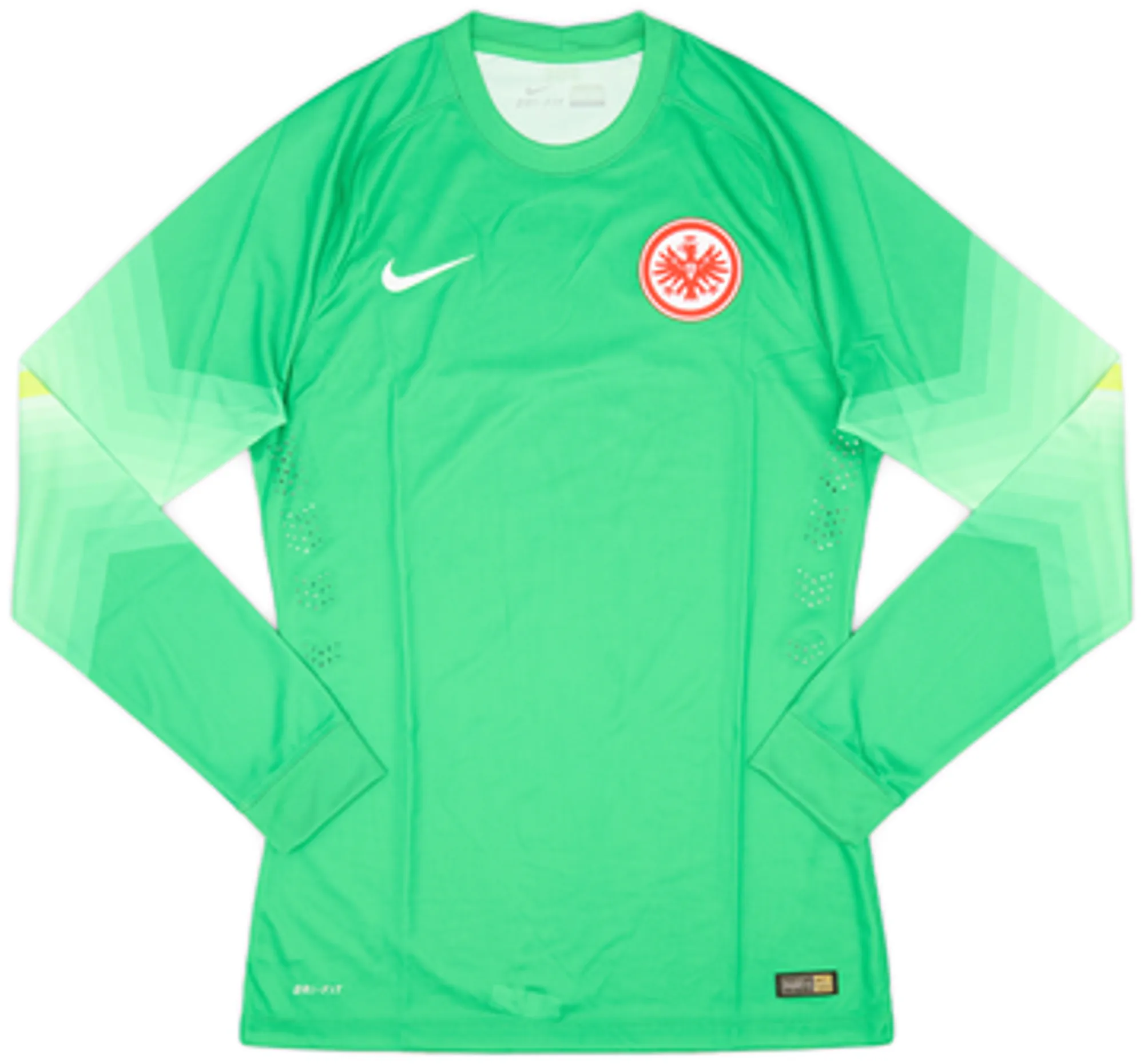2014-15 Eintracht Frankfurt Authentic GK Shirt - 9/10 - (M)
