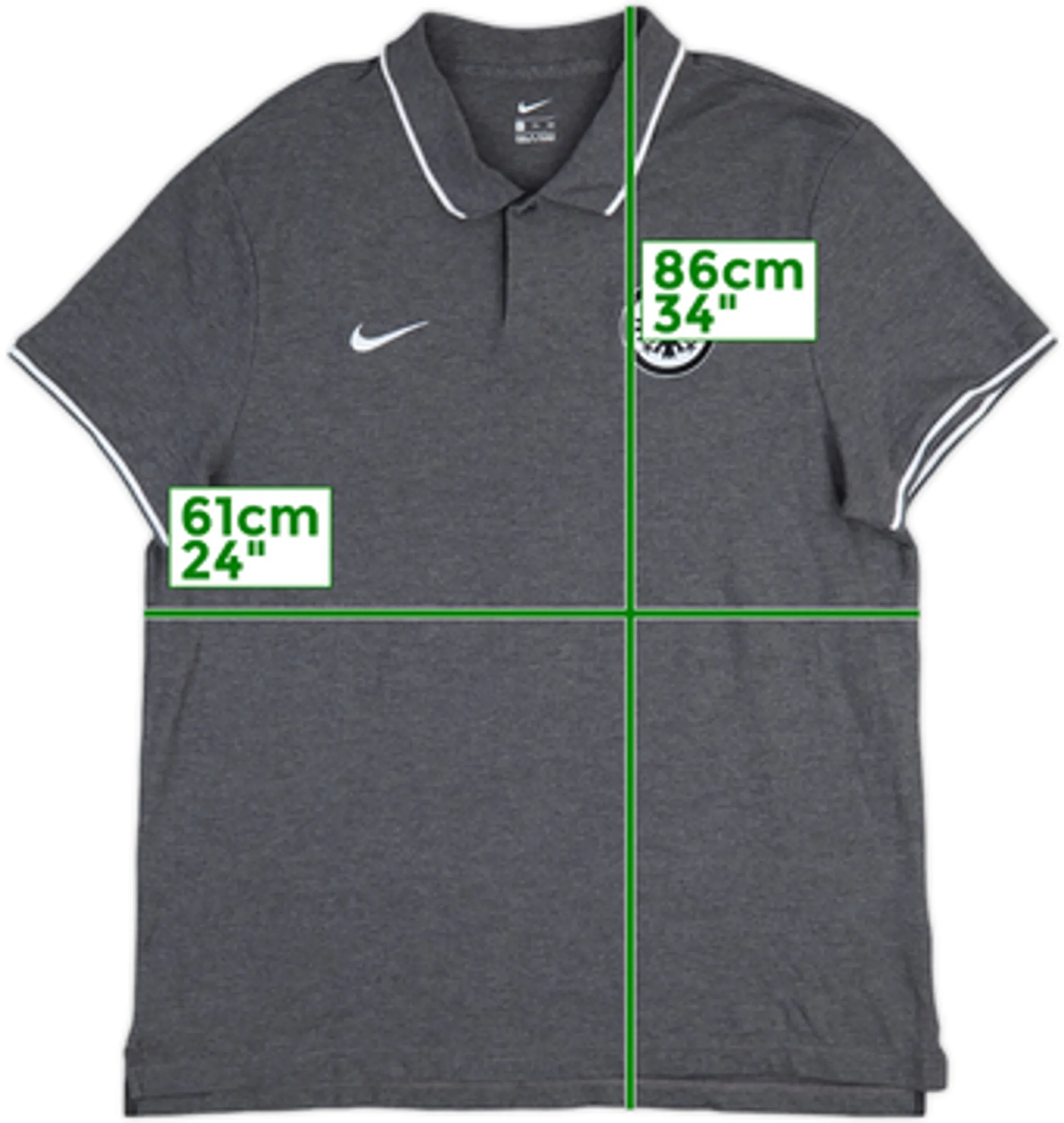 2015-16 Frankfurt Nike Polo - 9/10 - (XXL)