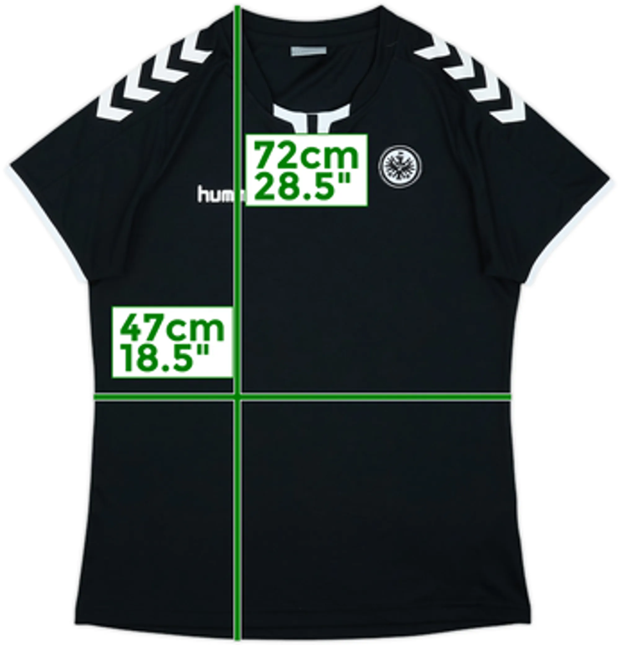 2021-22 Hummel Template Shirt (Eintracht Frankfurt) - 9/10 - (Women's L)