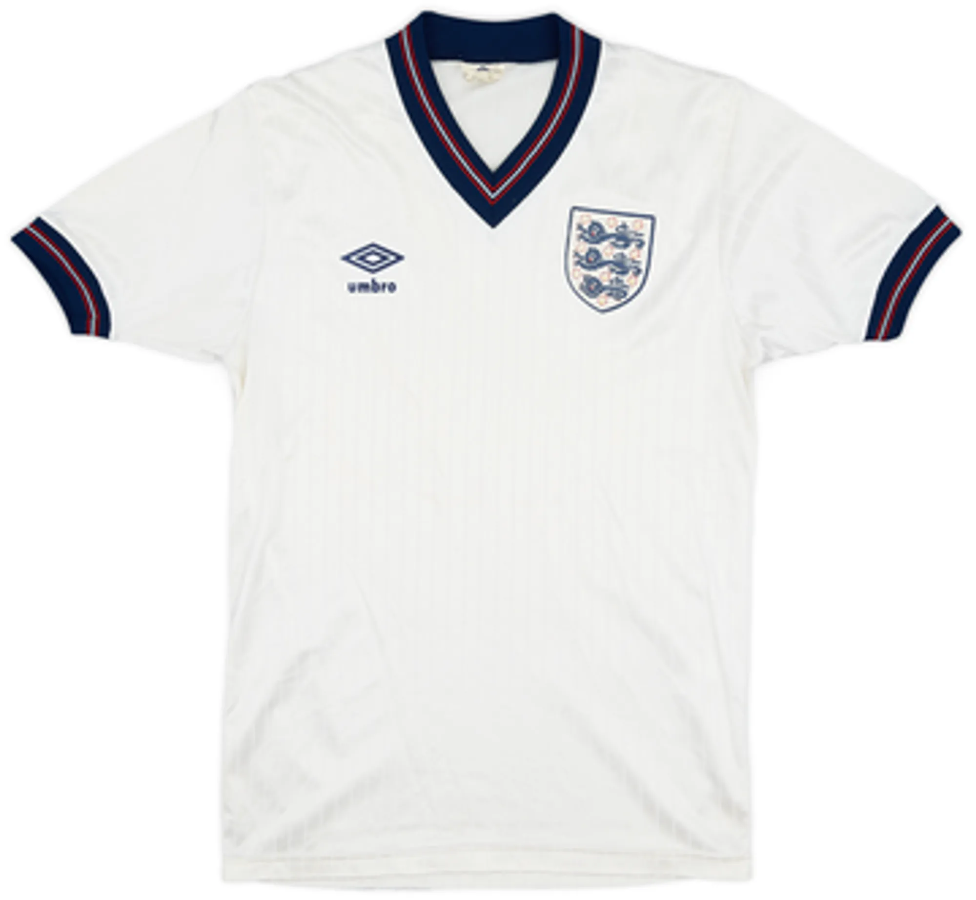 1984-87 England Home Shirt - 8/10 - (M)