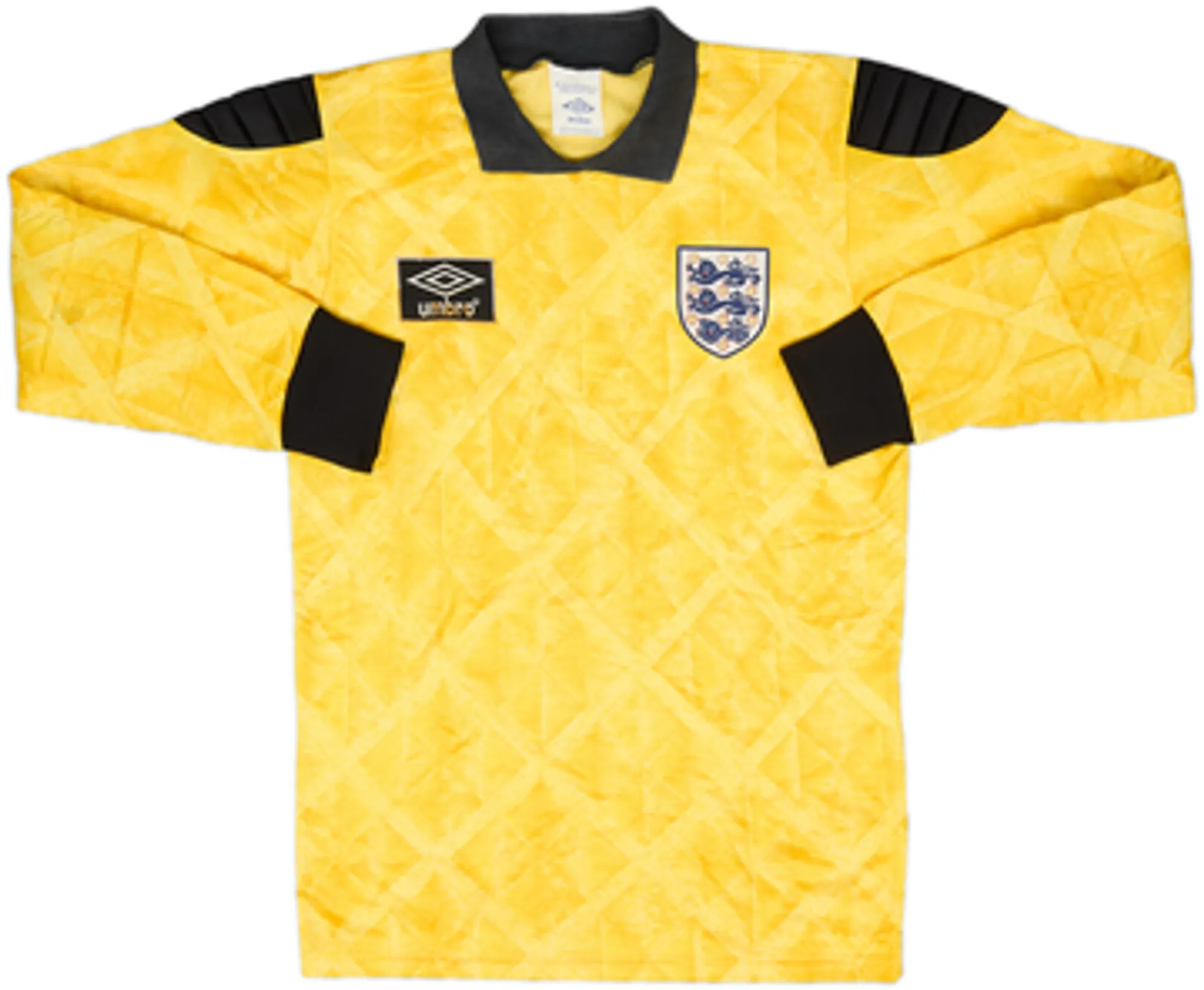 1990-92 England GK Shirt & Shorts - 8/10 - (S)