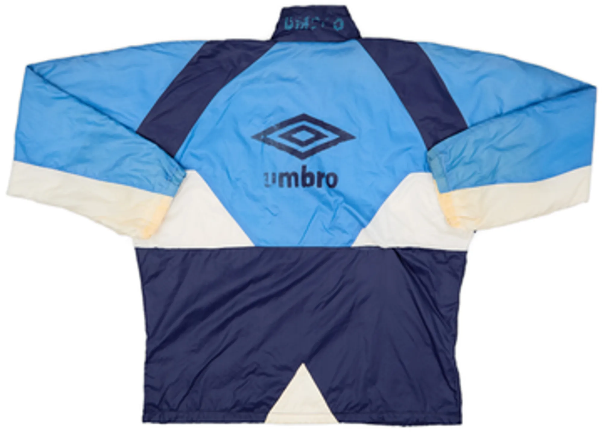 1990-92 England Umbro 1/2 Zip Track Jacket - 6/10 - (XL)