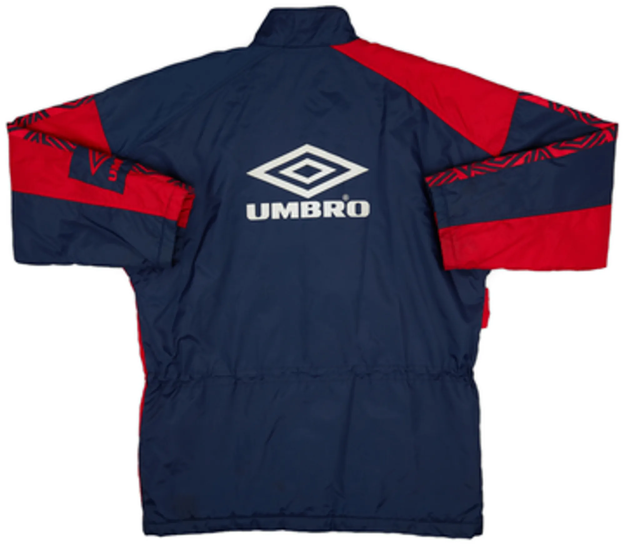 1993-95 England Umbro Padded Bench Coat - 9/10 - (XL)