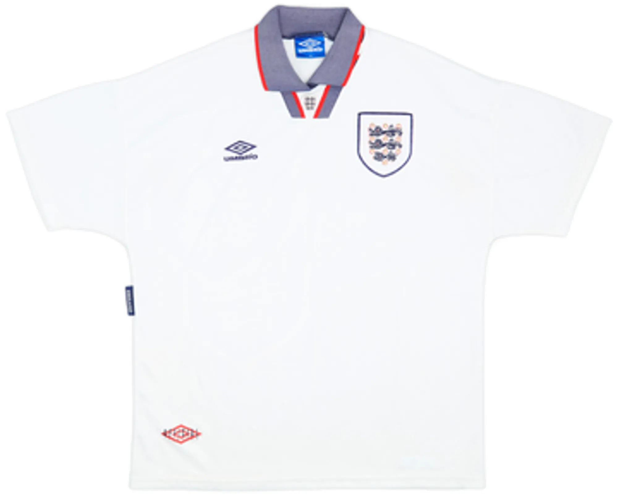 1993-95 England Home Shirt - 6/10 - (L)
