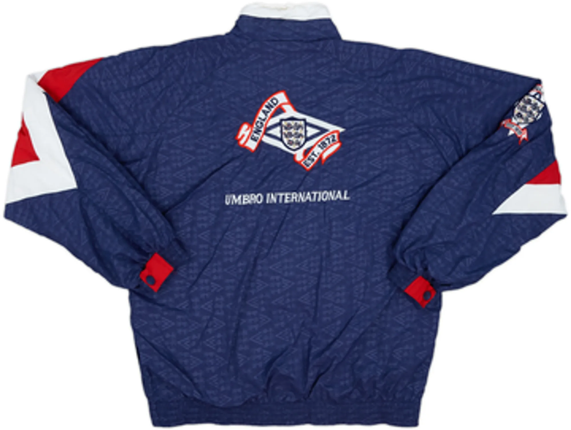1992-94 England Umbro Track Jacket - 8/10 - (S)