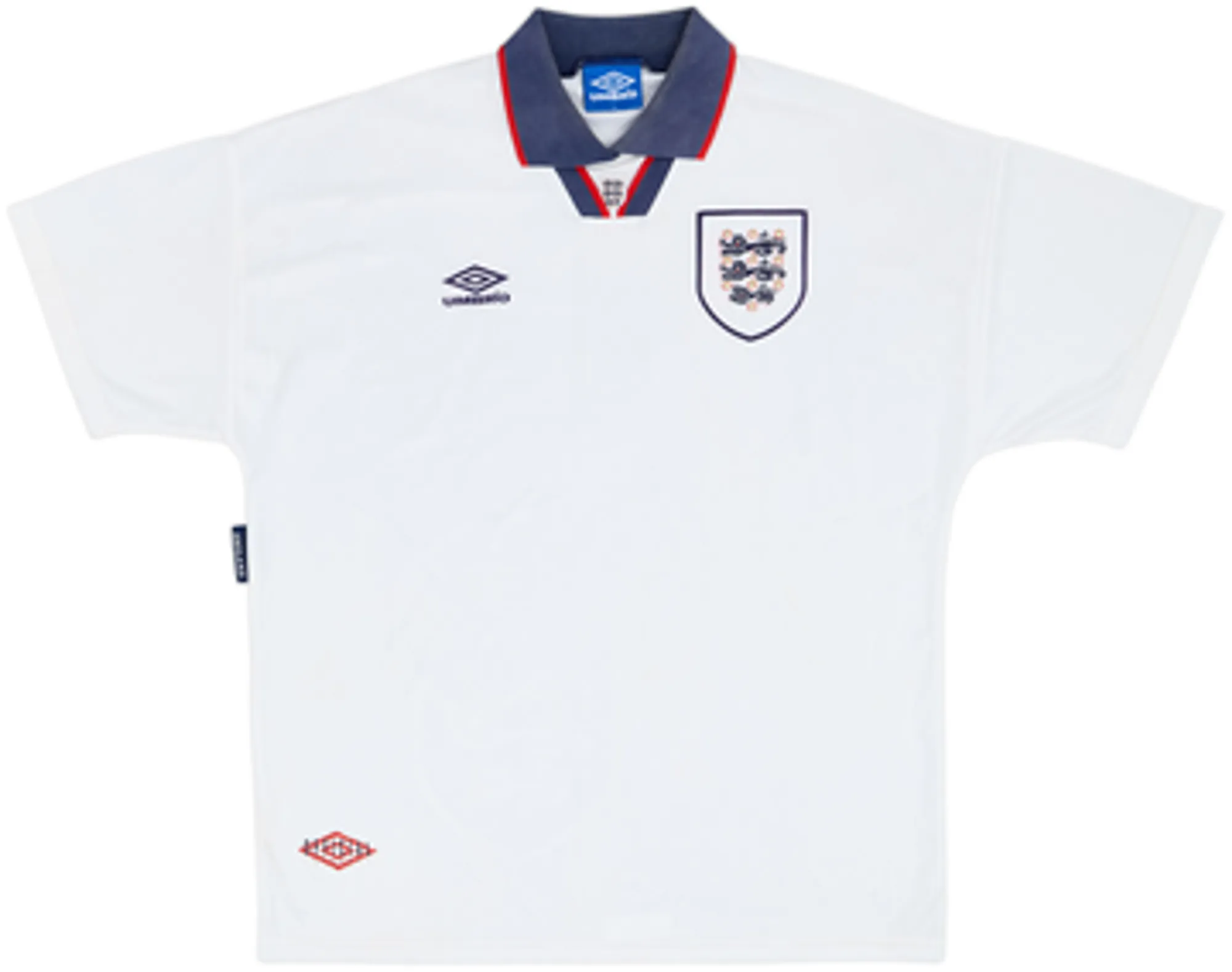 1993-95 England Home Shirt & Shorts - 8/10 - (XL)