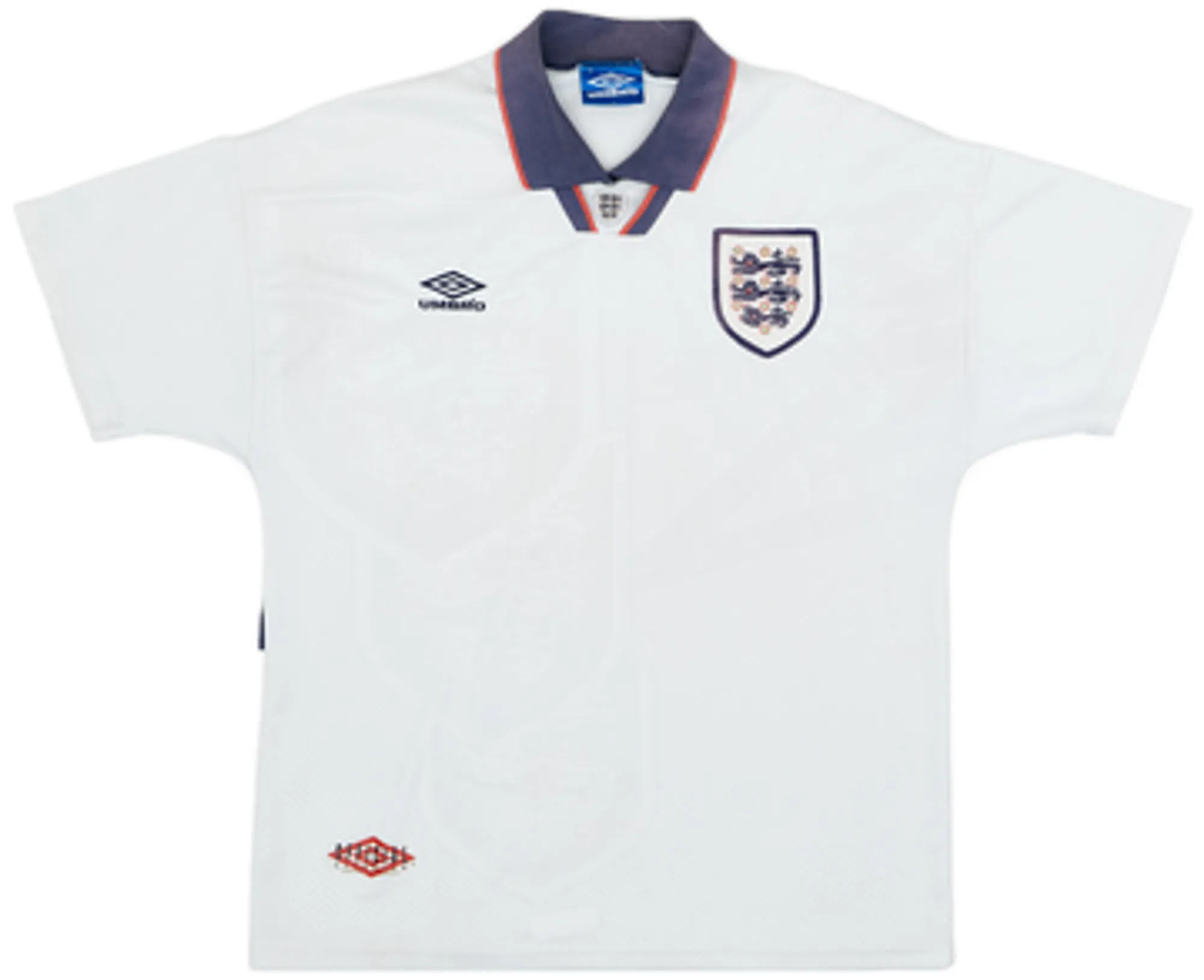 1993-95 England Home Shirt - 5/10 - (L)