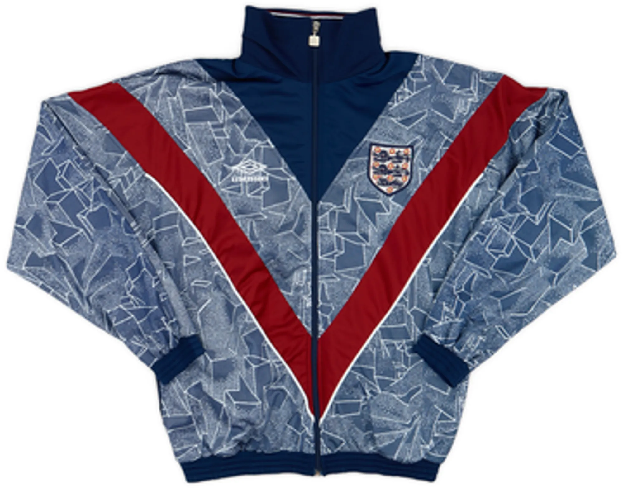 1993-95 England Umbro Track Jacket - 9/10 - (M)