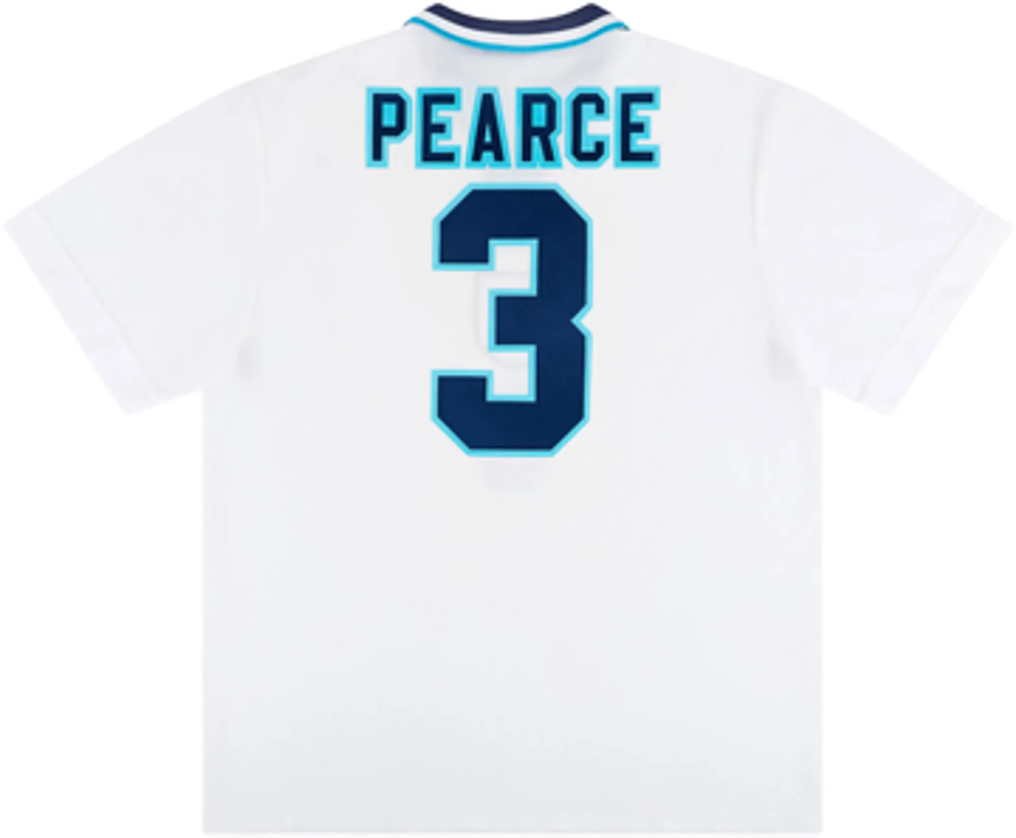 1995-97 England Home Shirt Pearce #3 - 8/10 - (L)