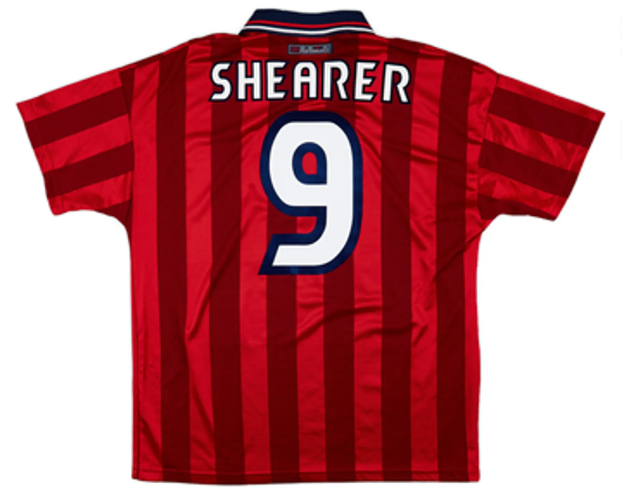 1997-99 England Away Shirt Shearer #9EL