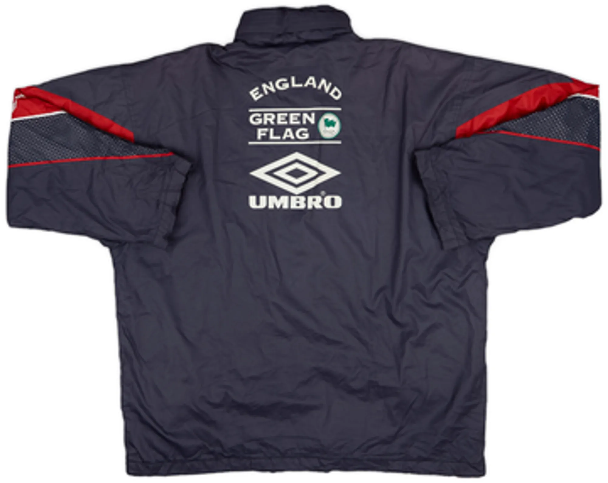 1998-00 England Umbro Padded Bench Coat - 6/10 - (M)