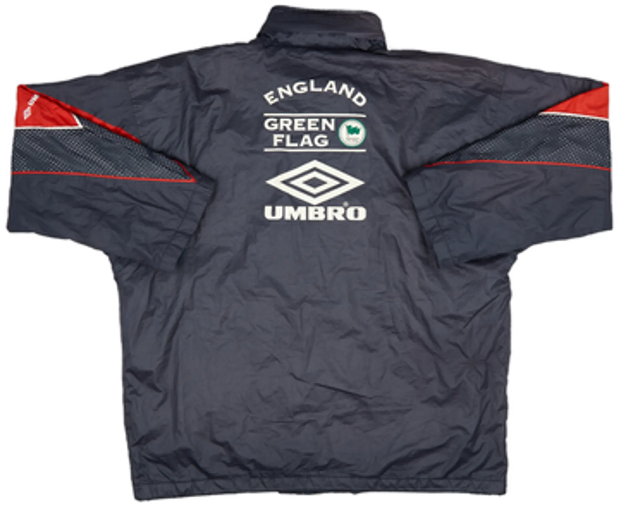 1998-00 England Umbro Padded Bench Coat - 9/10 - (L)