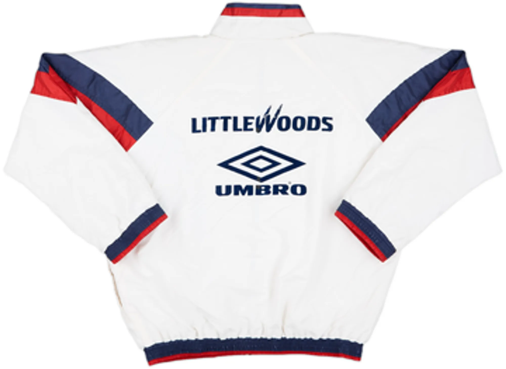 1998-00 England Umbro Track Jacket - 6/10 - (S)