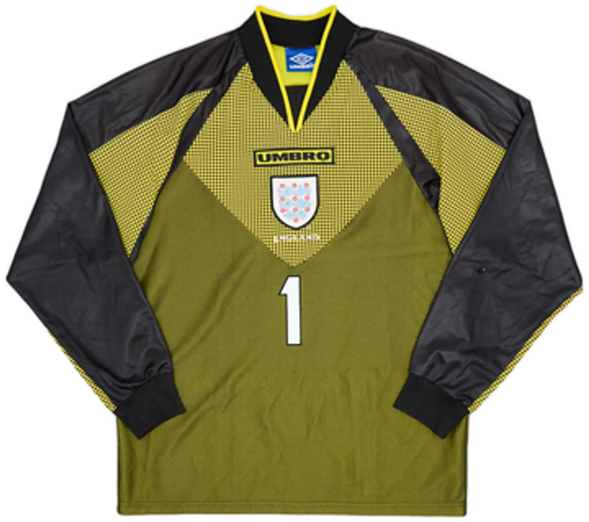 1998-99 England GK Shirt Seaman #1 - 6/10 - (L)