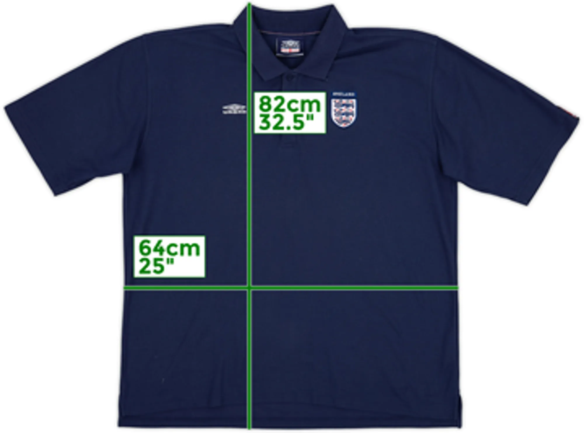 1999-00 England Umbro Polo Shirt - 8/10 - (XXL)