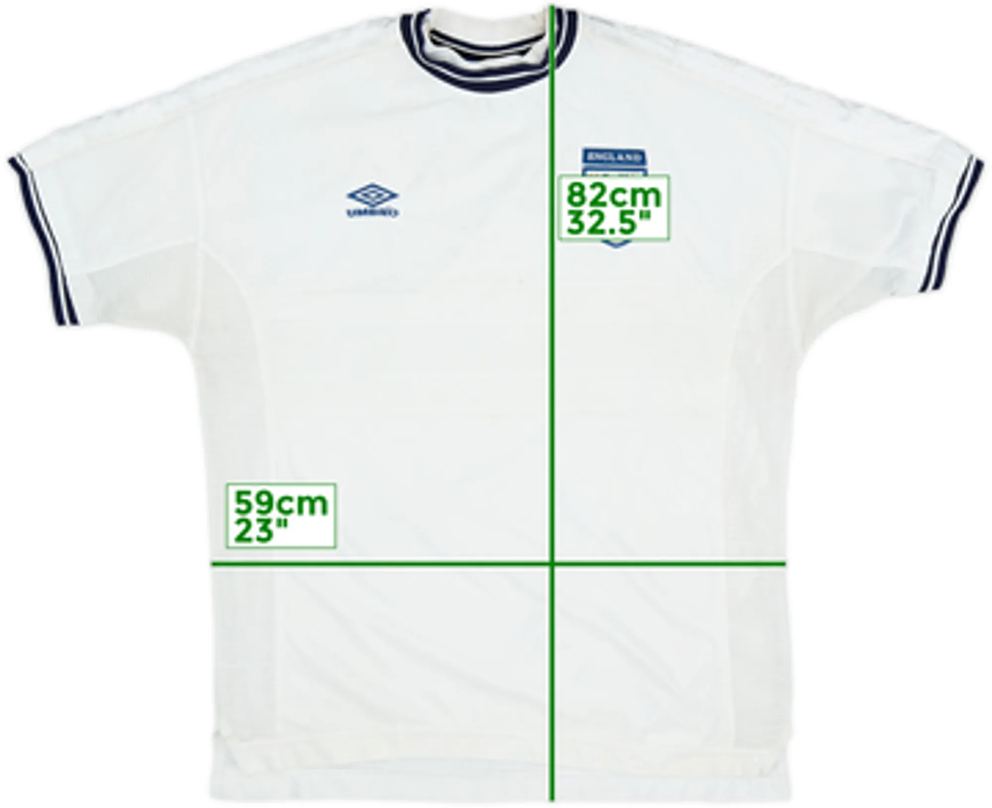 1999-01 England Home Shirt - 5/10 - (L)