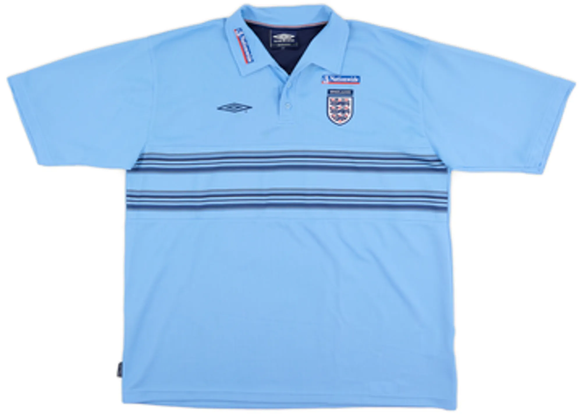 2000-01 England Umbro Polo Shirt - 8/10 - (L)