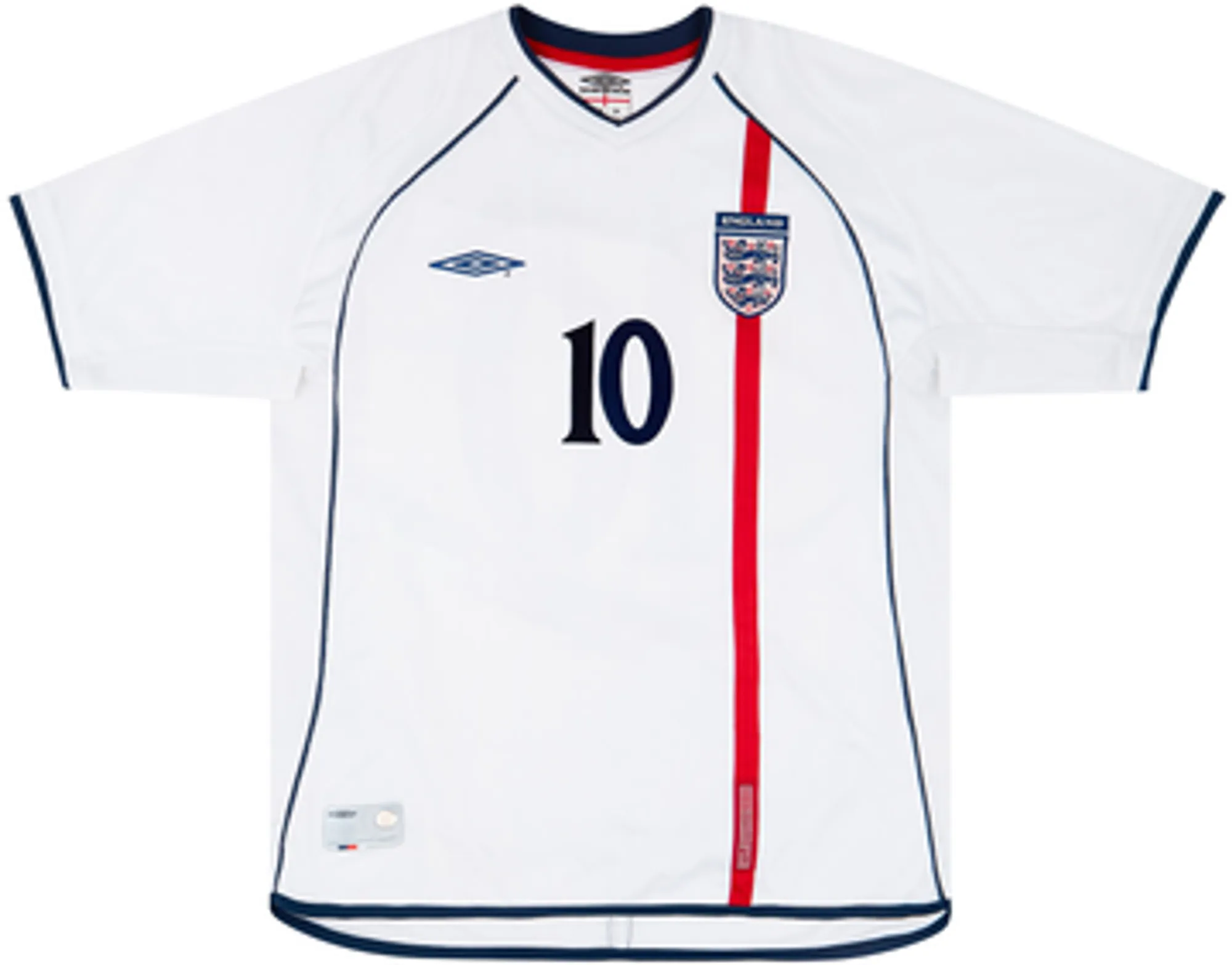 2001-03 England Home Shirt Owen #10 - 8/10 - (XXL)