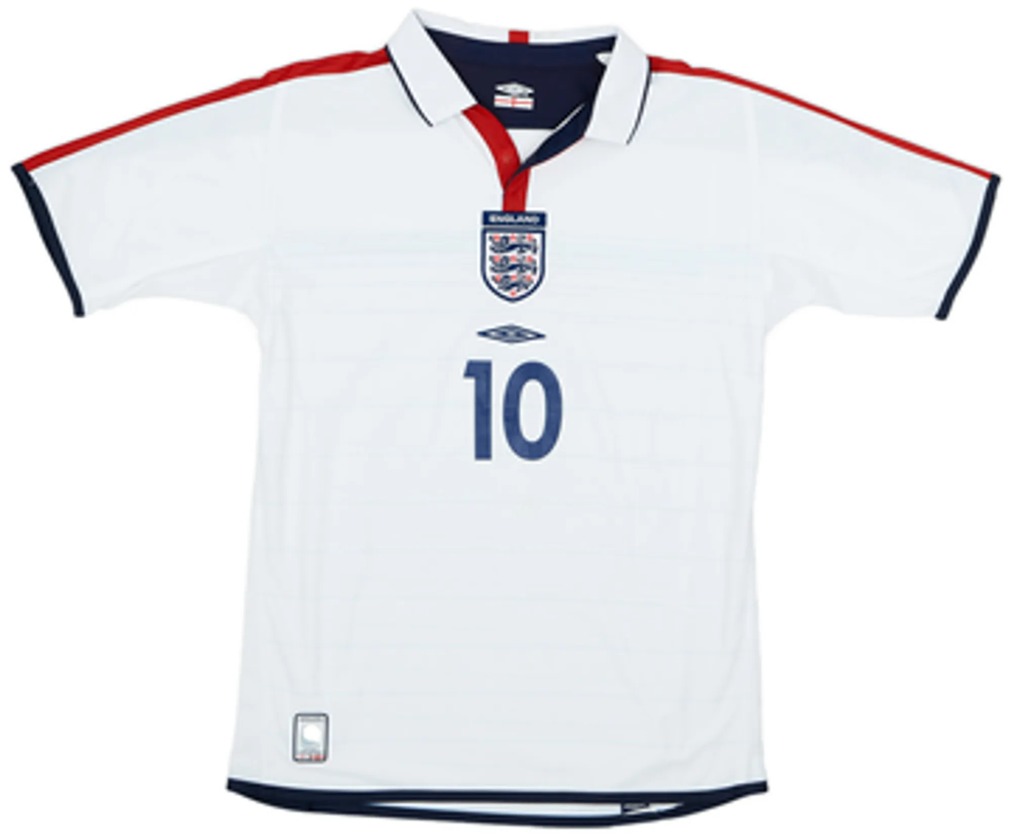 2003-05 England Home Shirt Owen #10 - 7/10 - (S)