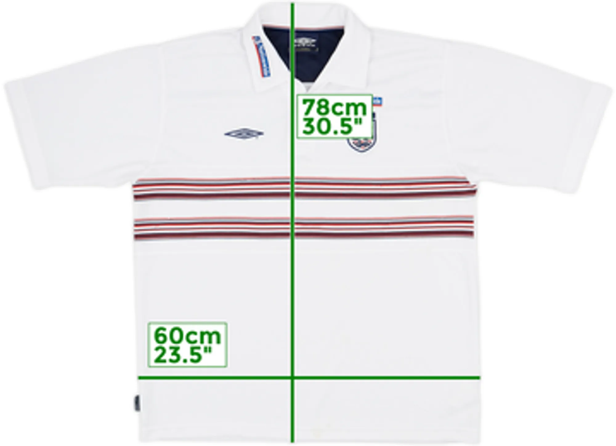 2004-05 England Umbro Polo Shirt - 7/10 - (XL)