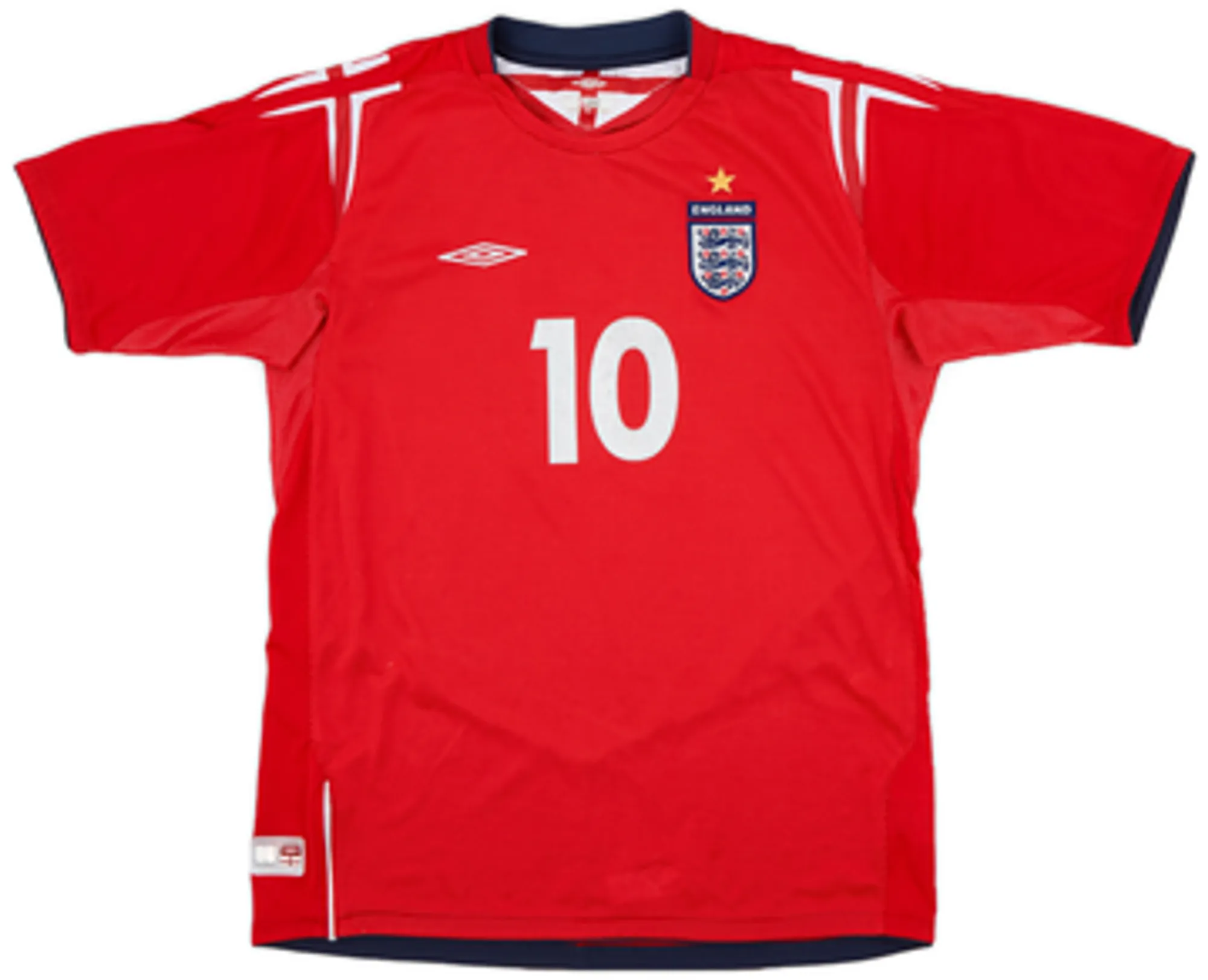2004-06 England Away Shirt Owen #10 - 6/10 - (L)