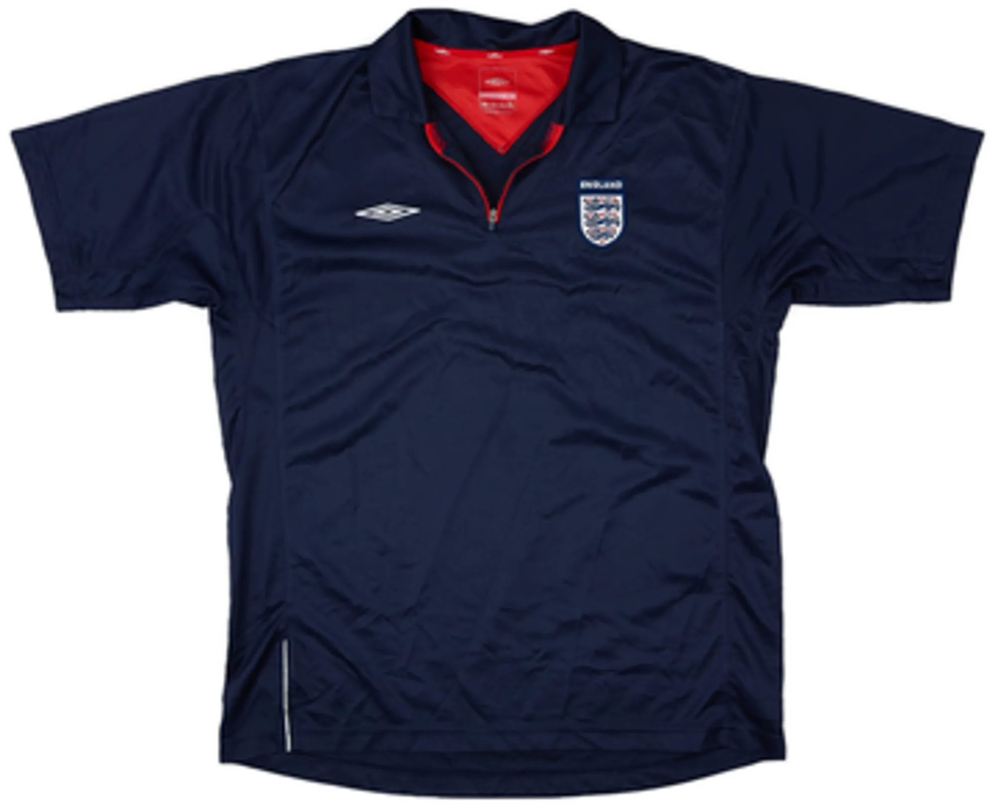 2006-07 England Umbro 1/4 Zip Training Shirt - 7/10 - (L)