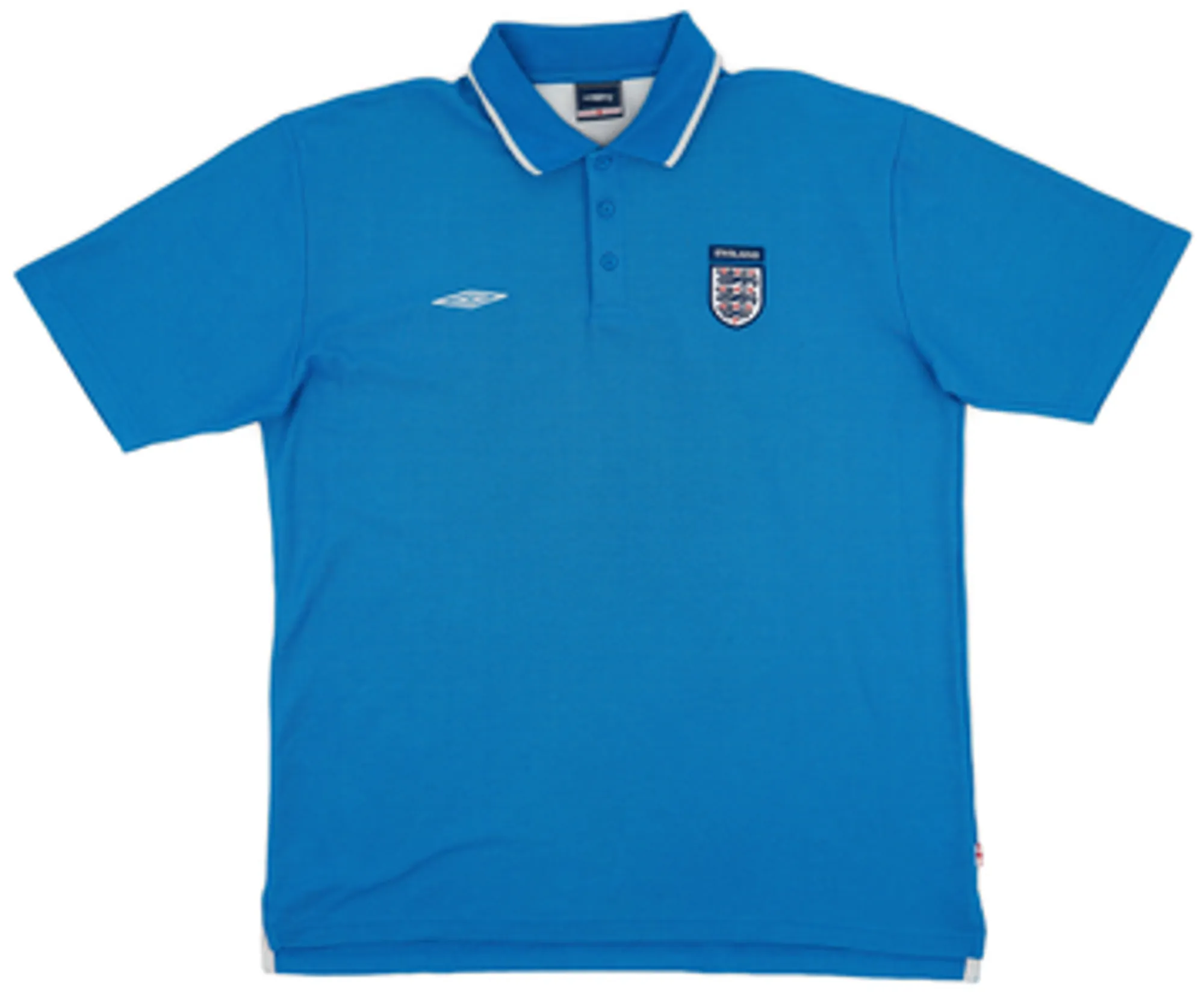 2006-07 England Umbro Polo Shirt - 8/10 - (M)