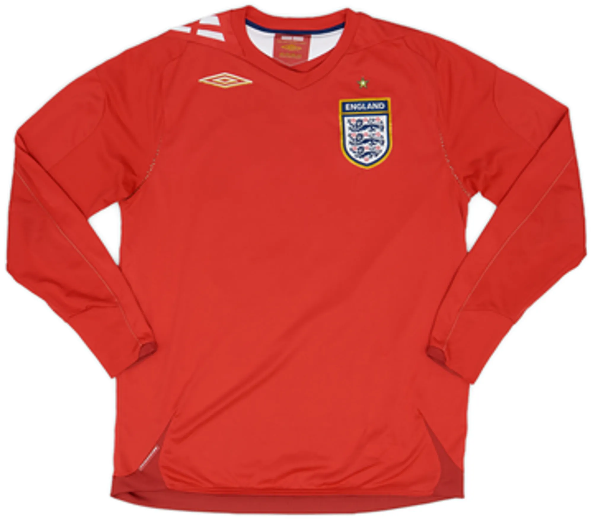 2006-08 England Away L/S Shirt Owen #10 - 7/10 - (M)