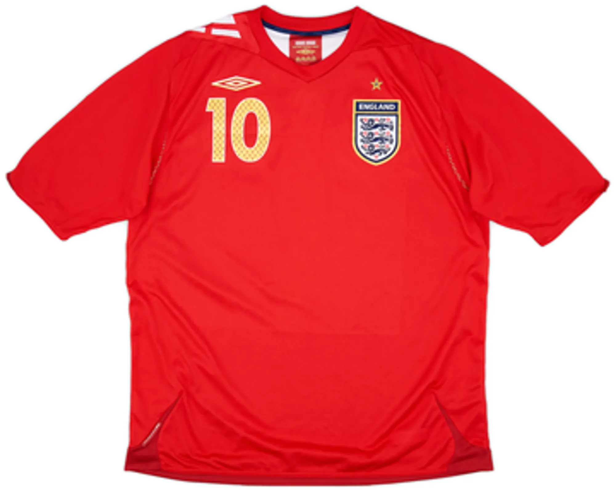2006-08 England Away Shirt Owen #10 - 8/10 - (L)
