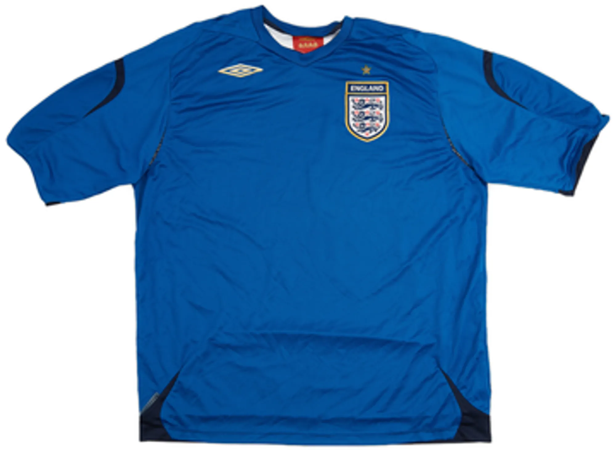 2006-08 England GK S/S Shirt - 8/10 - (XL)