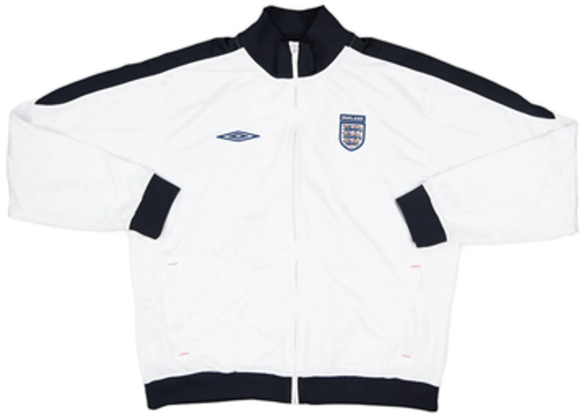 2007-08 England Umbro Track Jacket - 7/10 - (XXL)