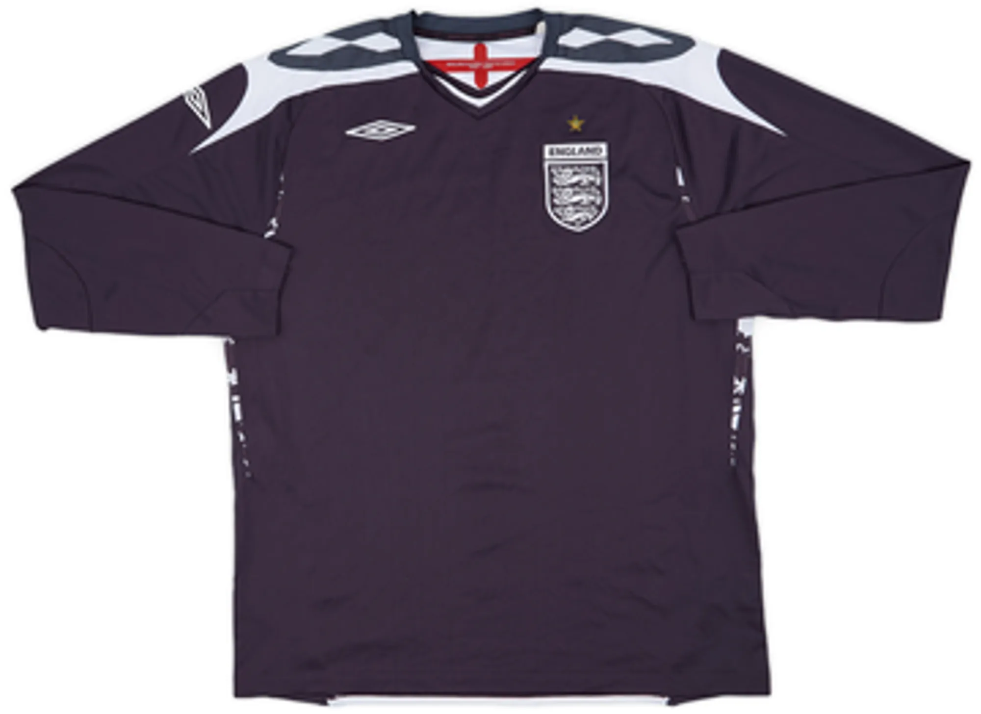 2007-09 England GK Shirt - 8/10 - (L)