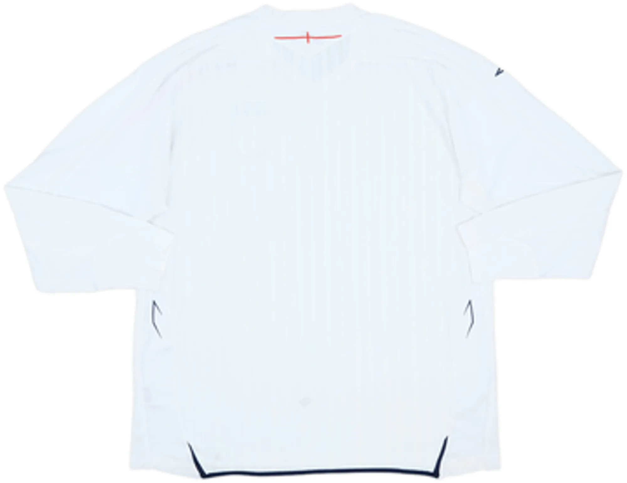 2007-09 England Home L/S Shirt - 4/10 - (XXL)