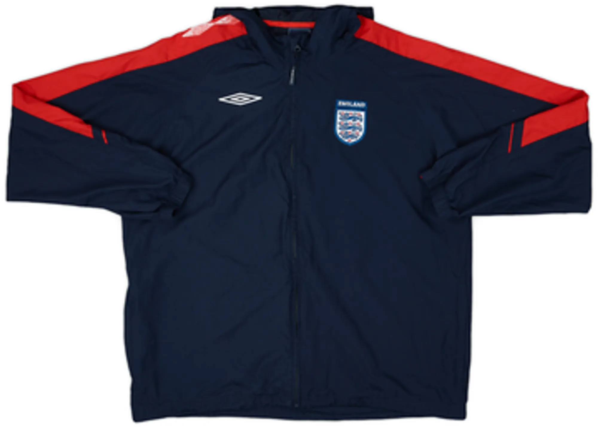 2007-09 England Umbro Hooded Rain Jacket - 6/10 - (XL)