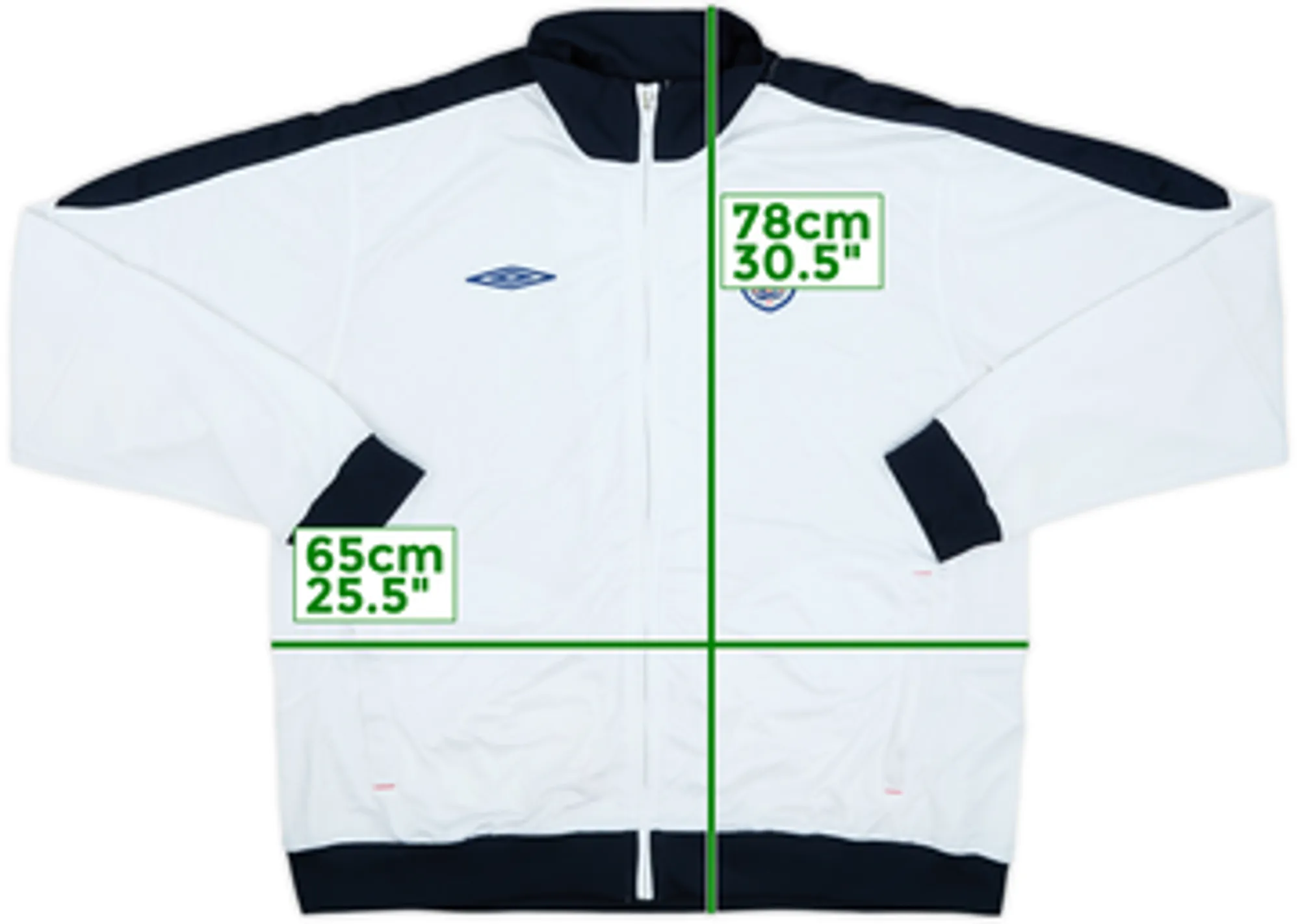 2007-09 England Umbro Track Jacket - 8/10 - (L)