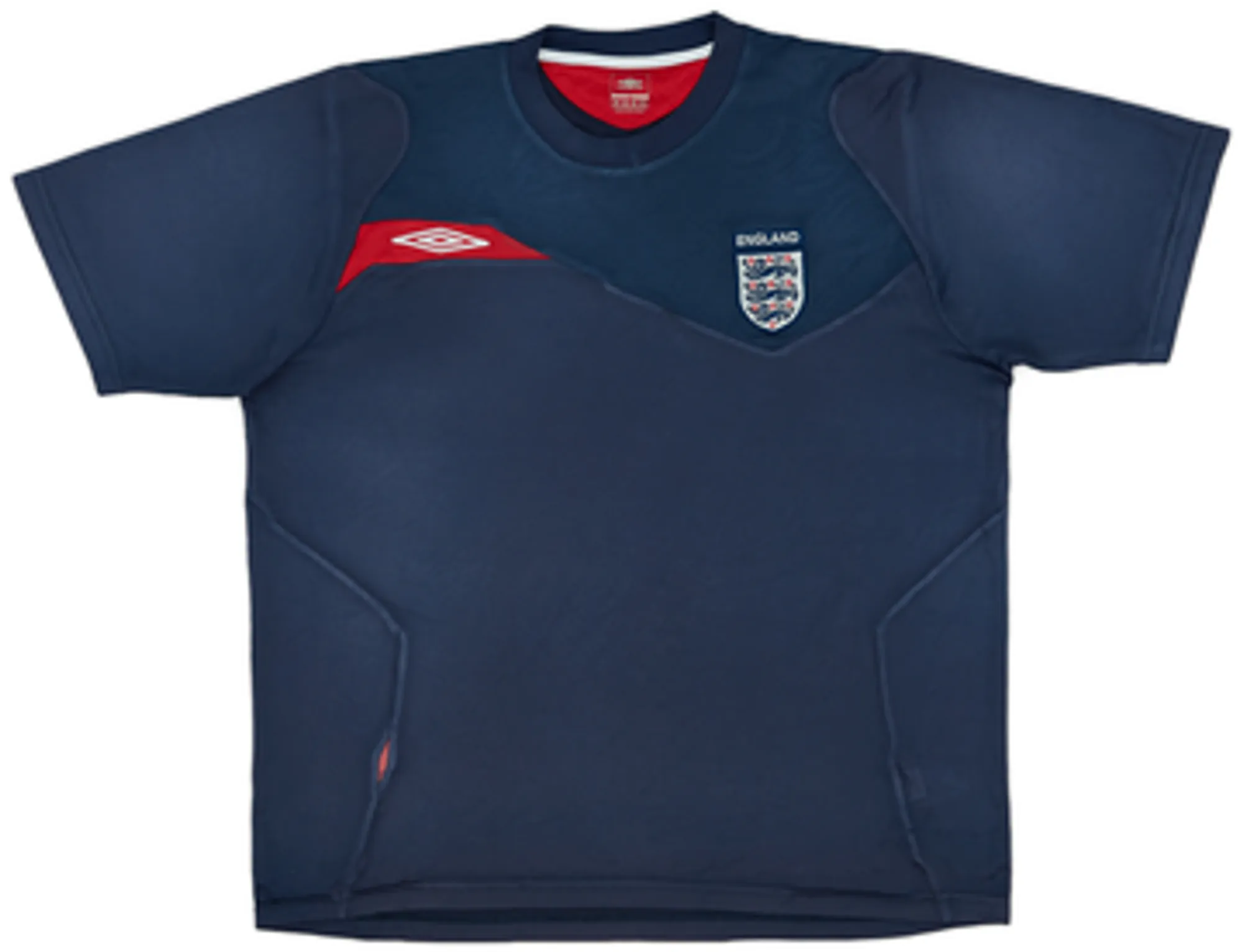 2007-09 England Umbro Training Shirt - 8/10 - (L)