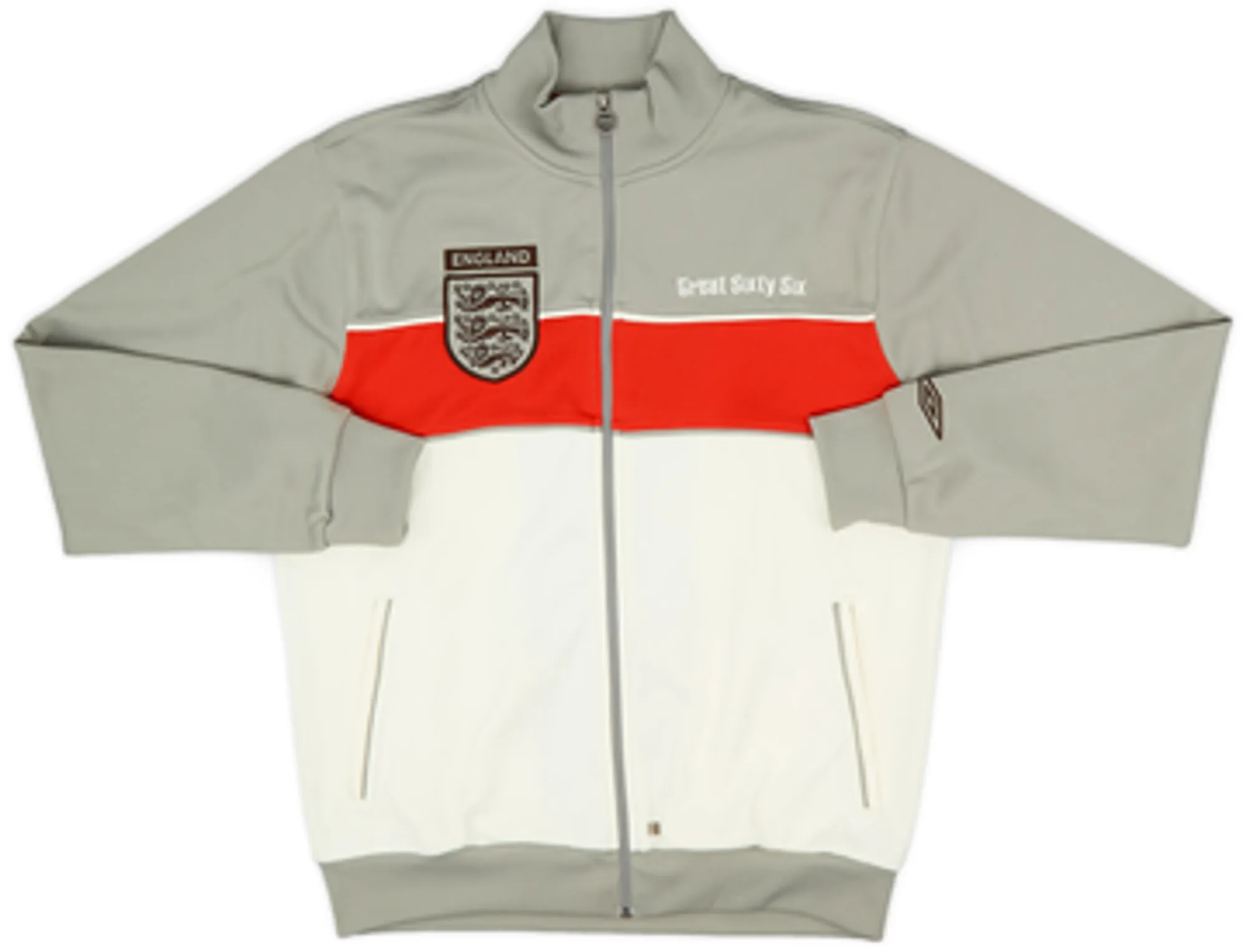 2008-09 England 'Great Sixty Six' Umbro Track Jacket - 9/10 - (L)