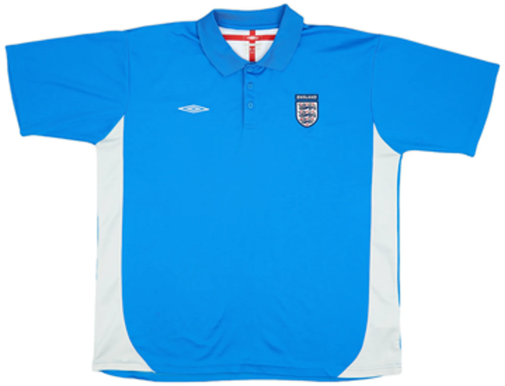 2008-09 England Umbro Polo Shirt - 9/10 - (XL)
