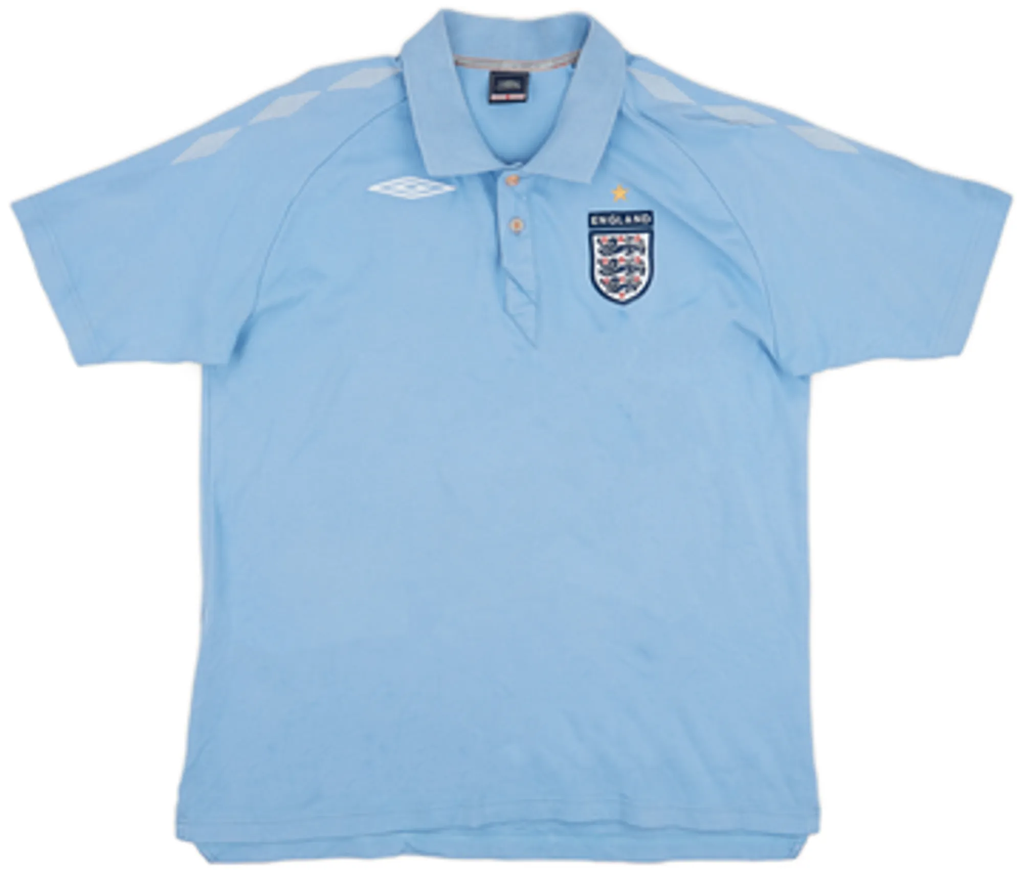 2008-09 England Umbro Polo Shirt - 7/10 - (XL)